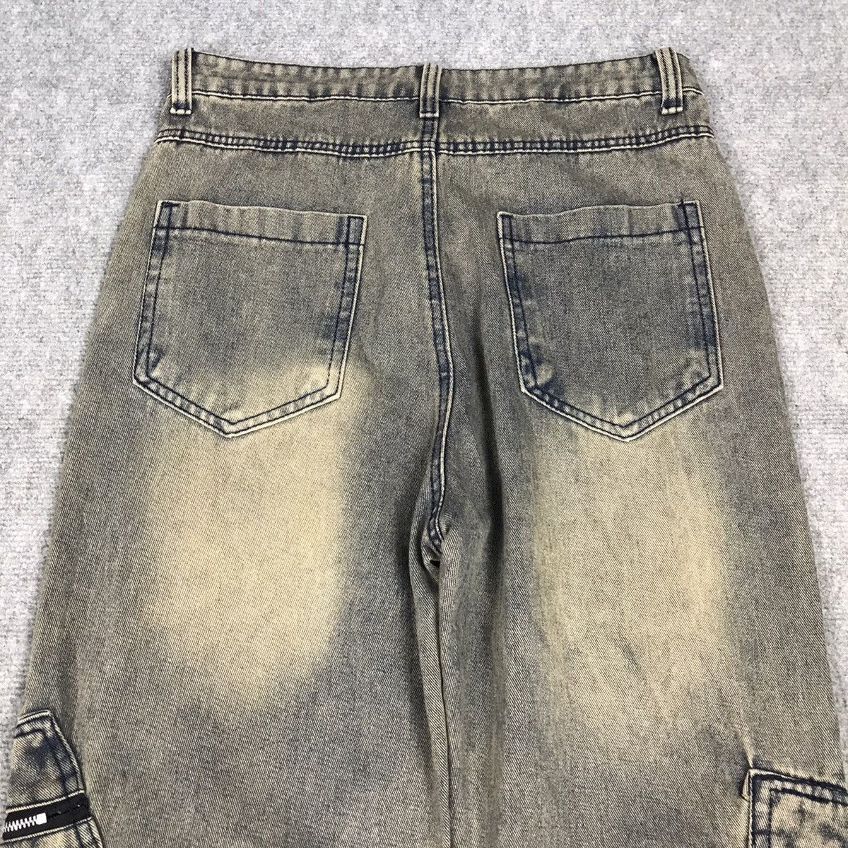 Japanese Brand DENIM RUSTY BAGGY MULTI POCKET JEANS PANTS Size US 29 - 7 Thumbnail