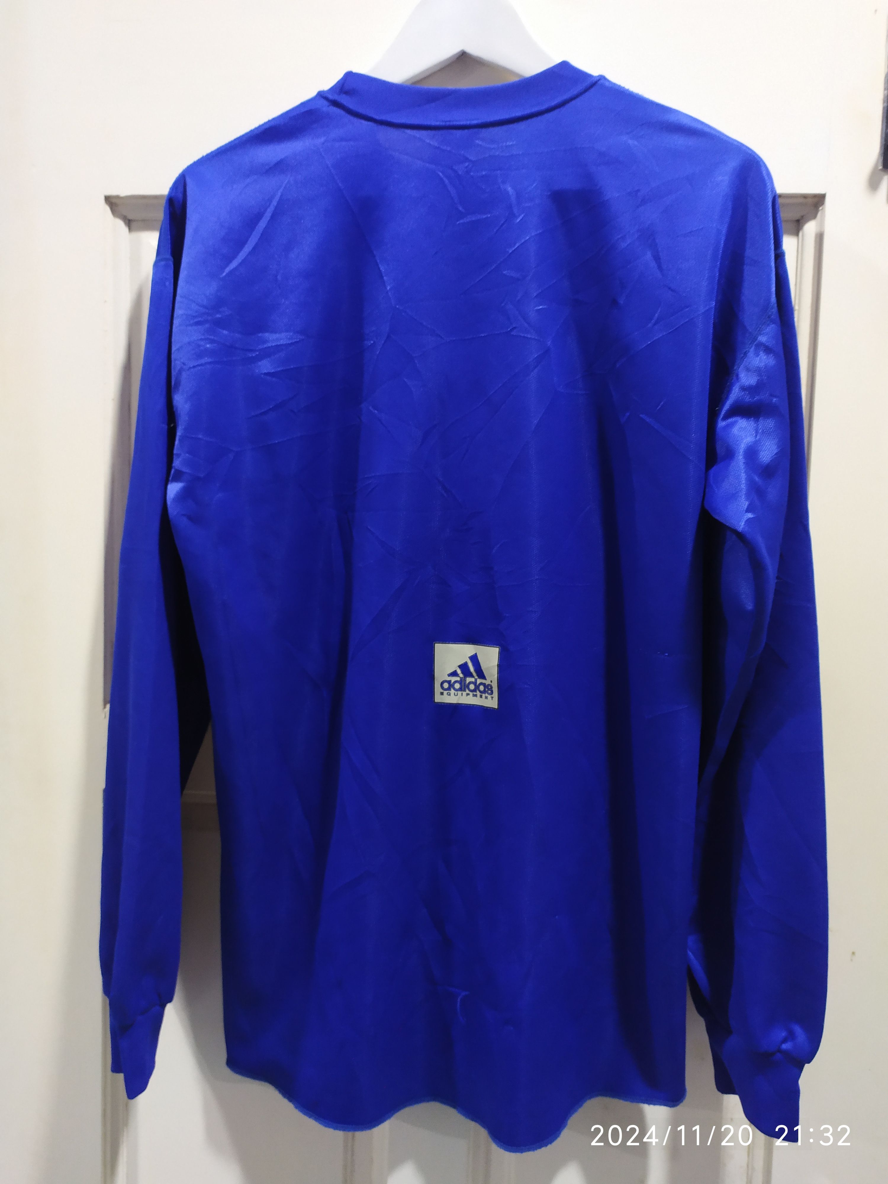Adidas × Equipment × Vintage Adidas Equipment vintage 90s jersey made in Japan Size US L / EU 52-54 / 3 - 2 Thumbnail