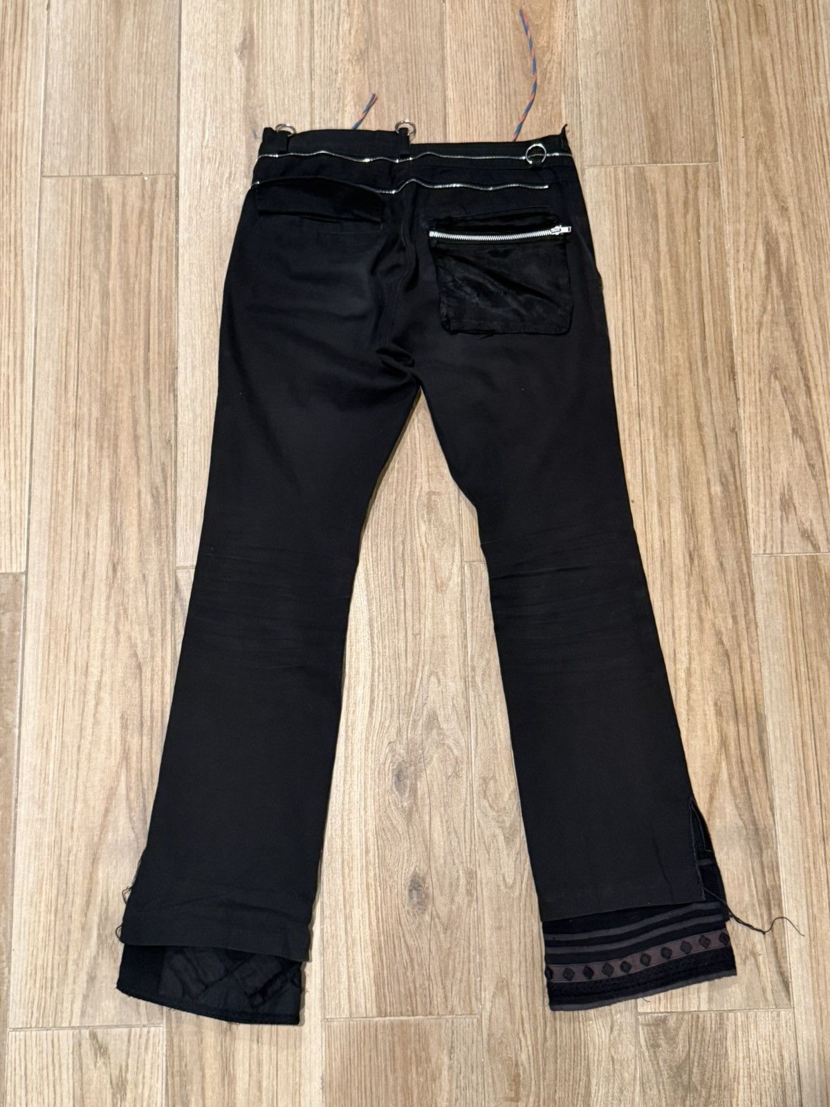 Undercover SS03 Undercover Scab Black Trousers Size US 28 / EU 44 - 2 Thumbnail