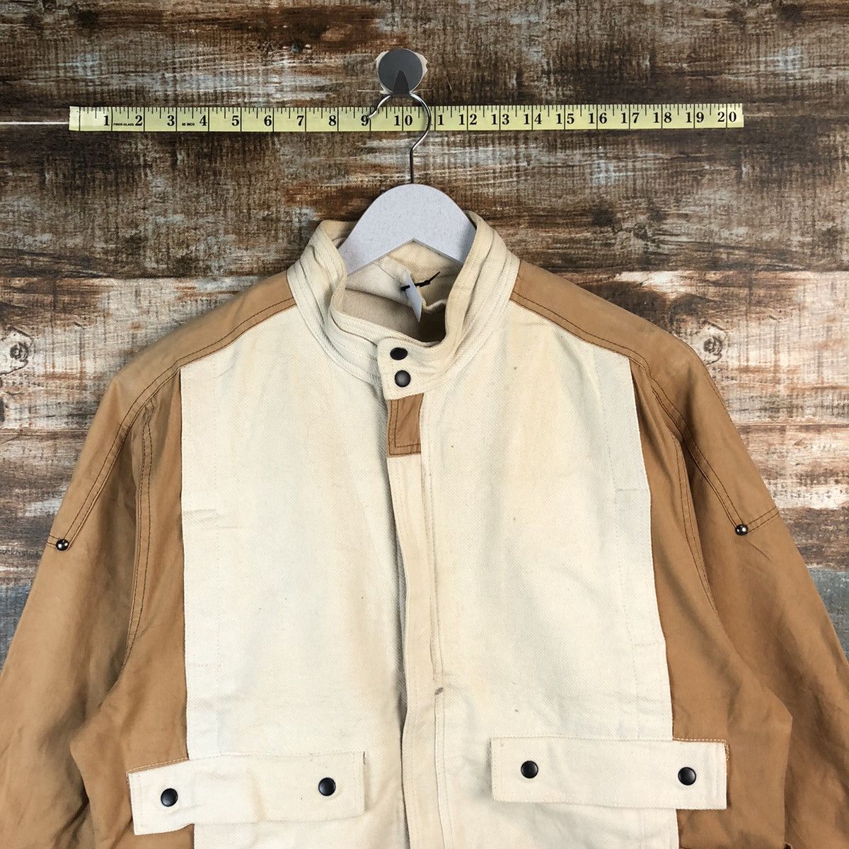 DC DC Brown vintage Bombers Jacket #A2200 Size US M / EU 48-50 / 2 - 5 Thumbnail