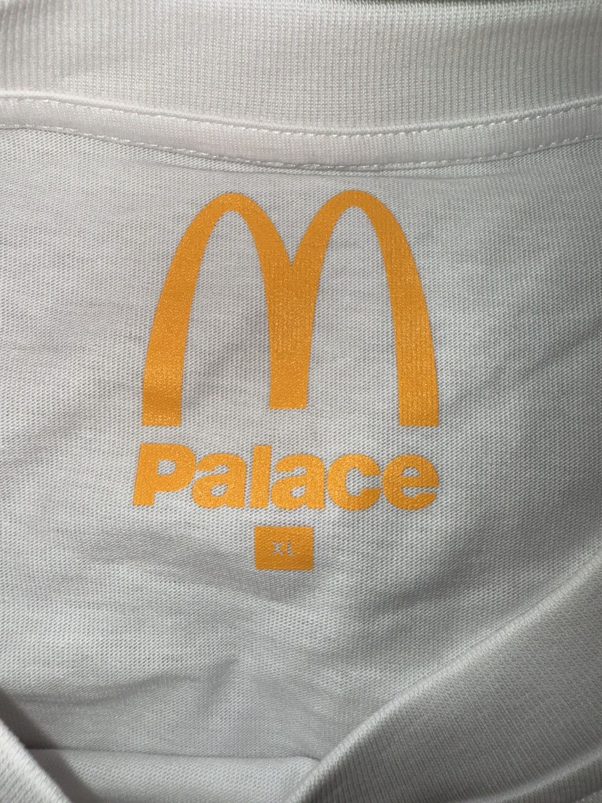 Palace Palace x McDonald’s Logo T-Shirt, s/s tee, NEW, men’s XL Size US XL / EU 56 / 4 - 5 Thumbnail