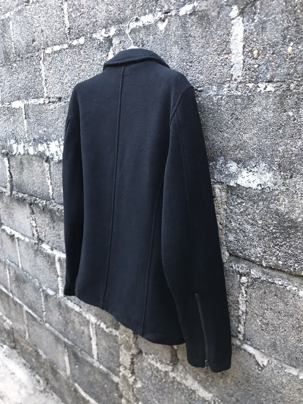 Japanese Brand 🌟5 zip Five Wool Double Collar Jacket Size US S / EU 44-46 / 1 - 14 Thumbnail