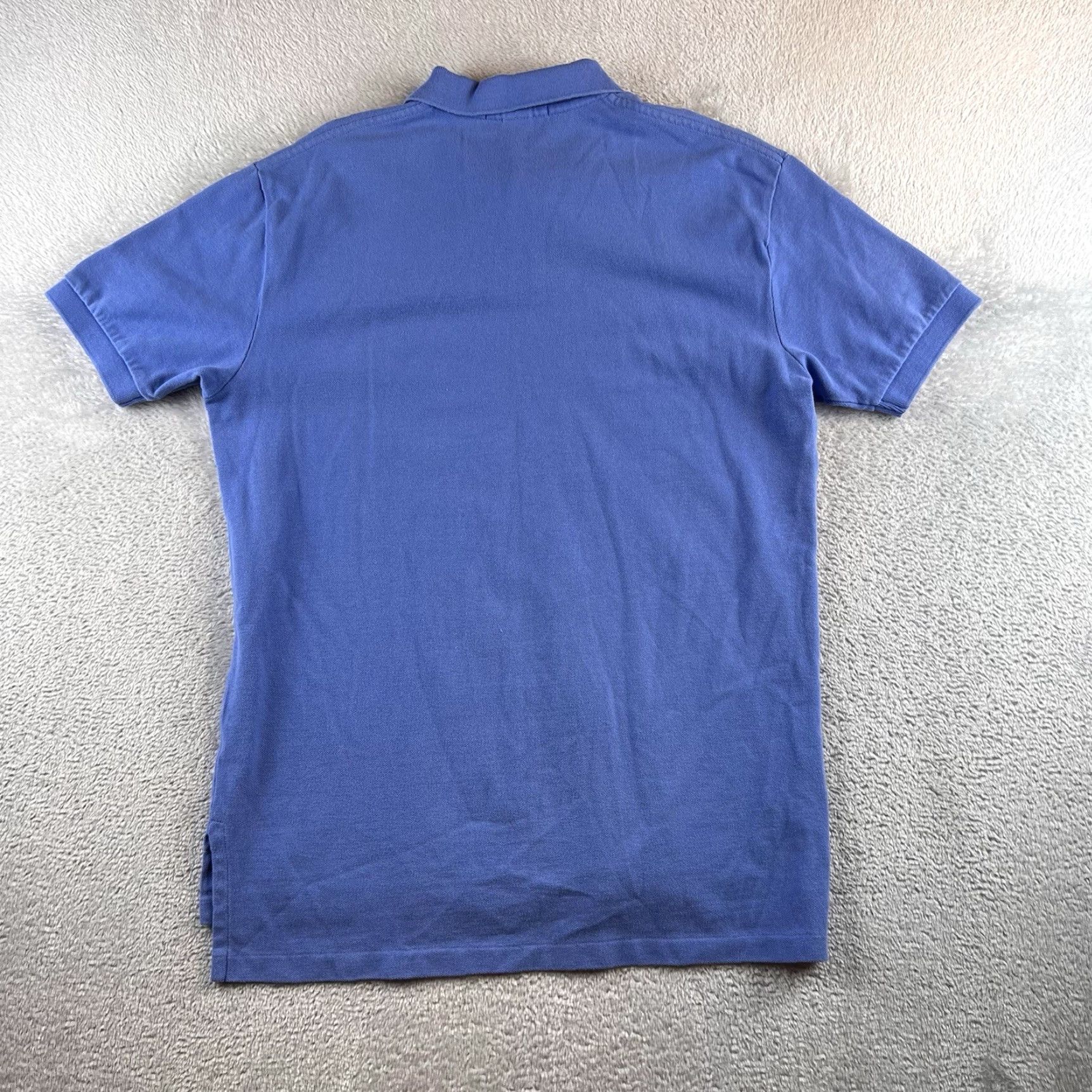 Ralph Lauren VINTAGE Ralph Lauren Polo Shirt Mens M Blue Short Sleeve Pony Preppy Golf Tennis Size US M / EU 48-50 / 2 - 2 Thumbnail
