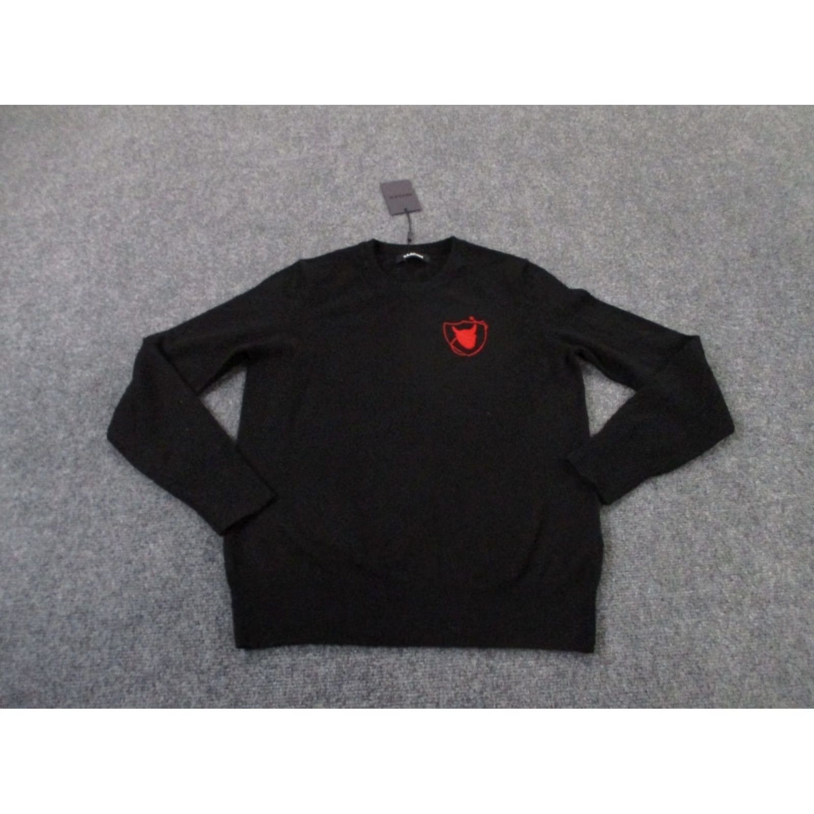 NAADAM Naadam Sweater Women S Pullover V Neck Pullover Sinfully Soft Devil Logo NEW Shirt Pullover Women Black Cotton Knit Regular Size S Mens/Womens Size S / US 4 / IT 40 - 2 Thumbnail