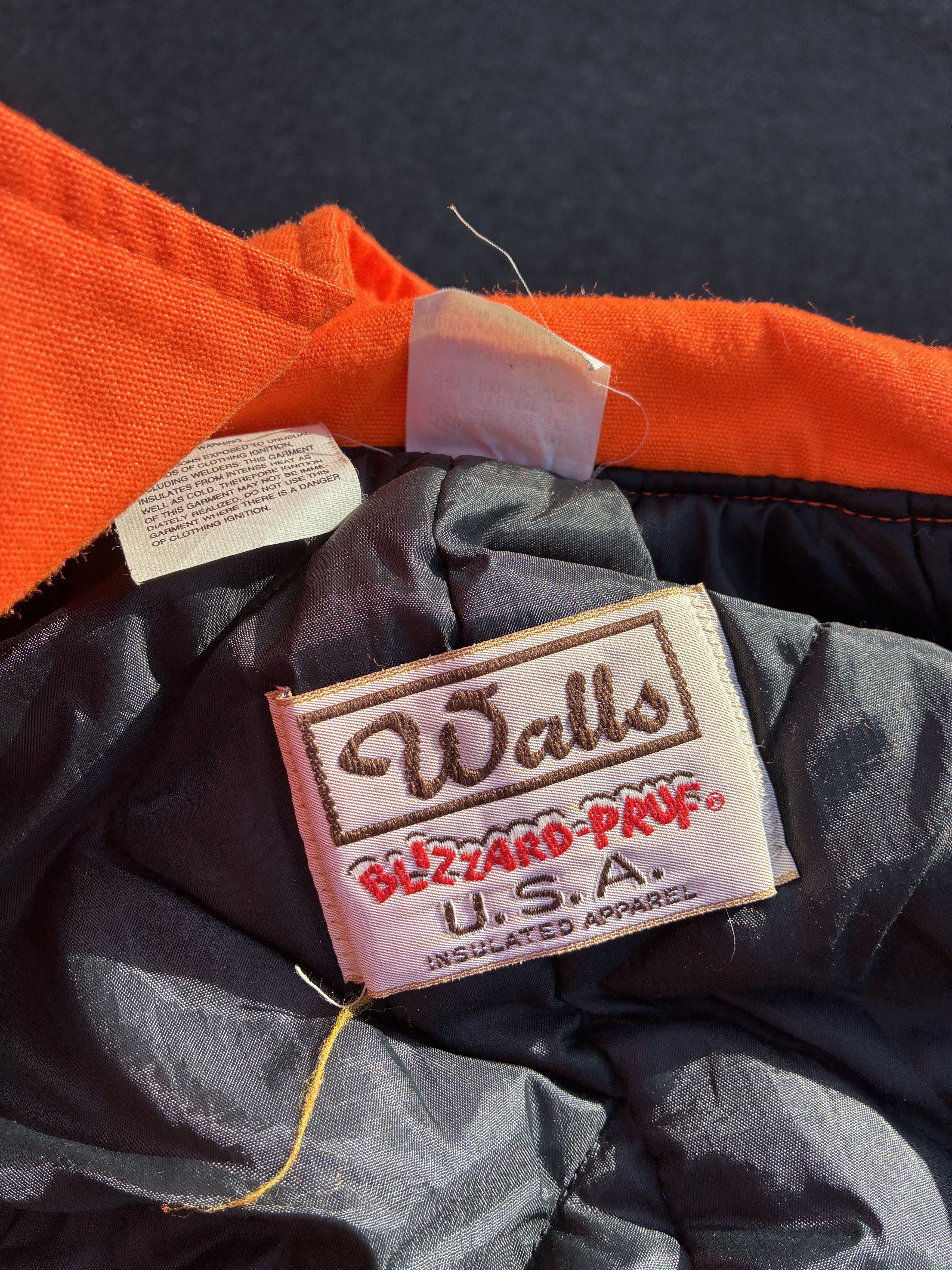 Walls WALLS “BLIZZARD-PRUF” Insulated Coveralls M 38-40 Hunting Size US M / EU 48-50 / 2 - 3 Thumbnail