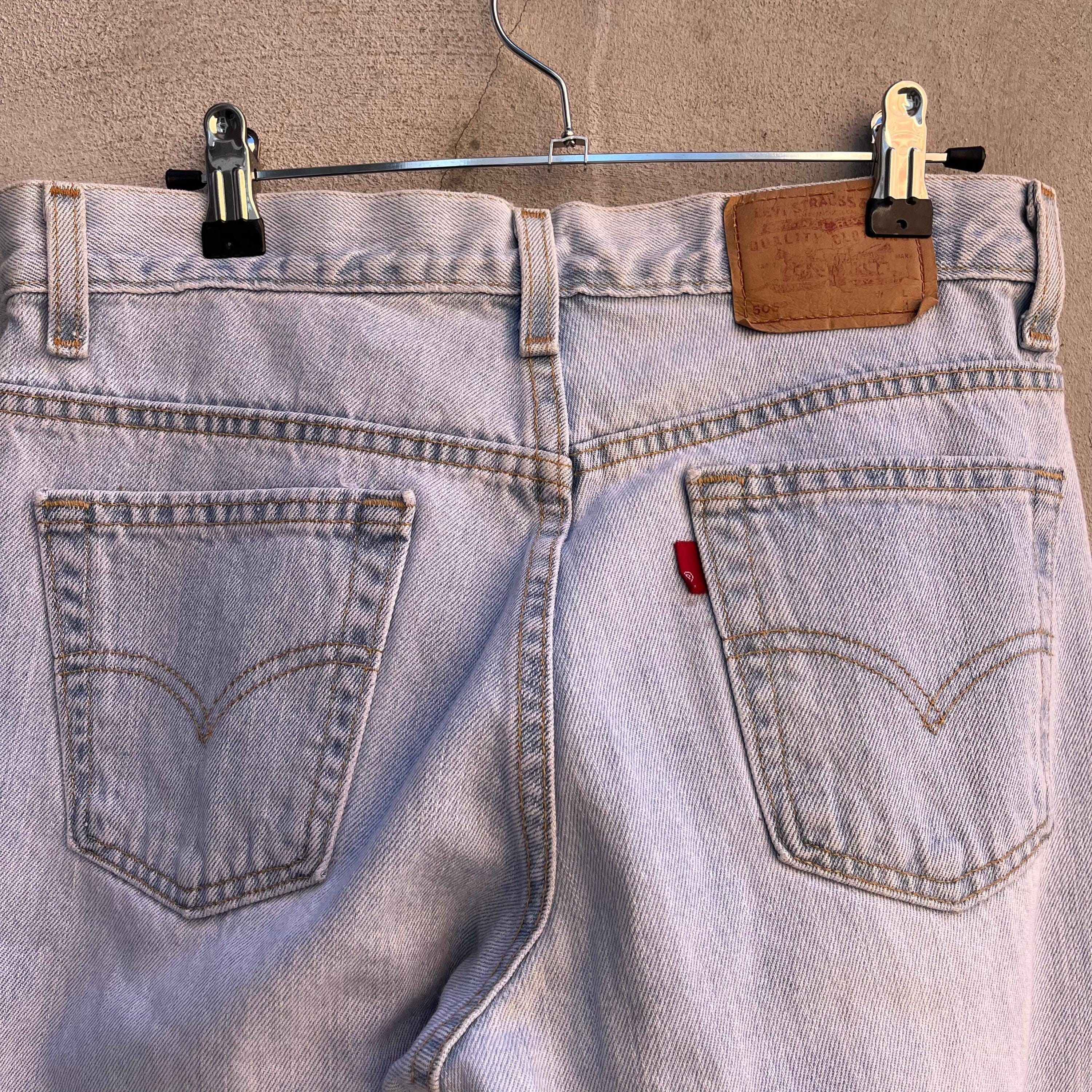 Levi's × Vintage 90's Levi's 505 Denim Jeans Size US 30 / EU 46 - 8 Thumbnail