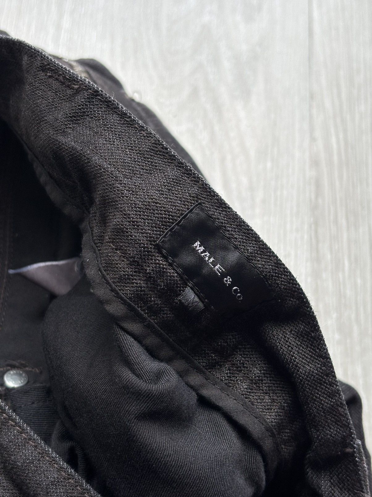 Japanese Brand MALE & CO tribal flare jeans Size US 28 / EU 44 - 4 Thumbnail