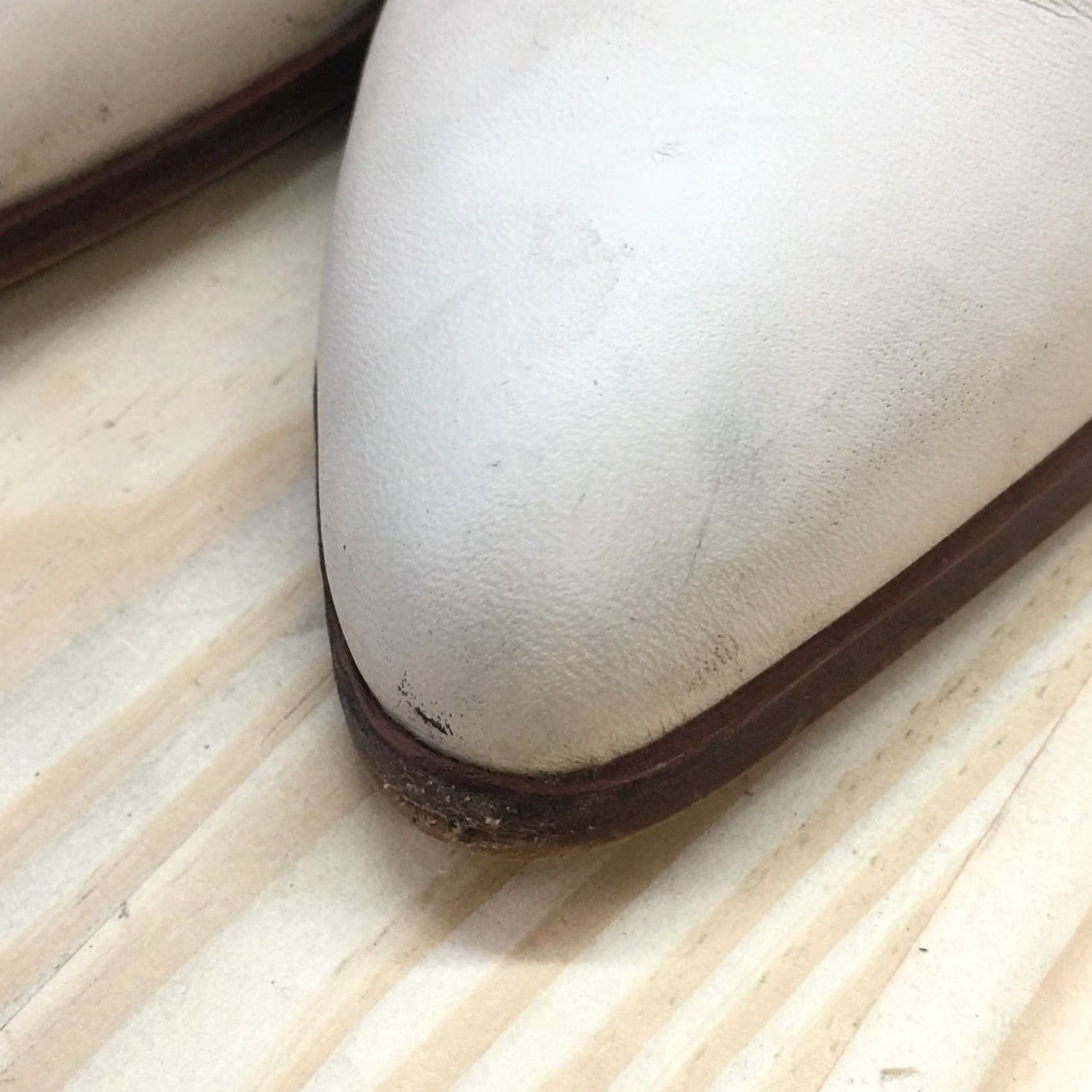 Dolce Vita Dolce Vita Boots Womens 9.5 Terrie Side Zip Heels Ankle Bootie Ivory Faux Leather Boots Size US 9 / IT 39 - 6 Thumbnail