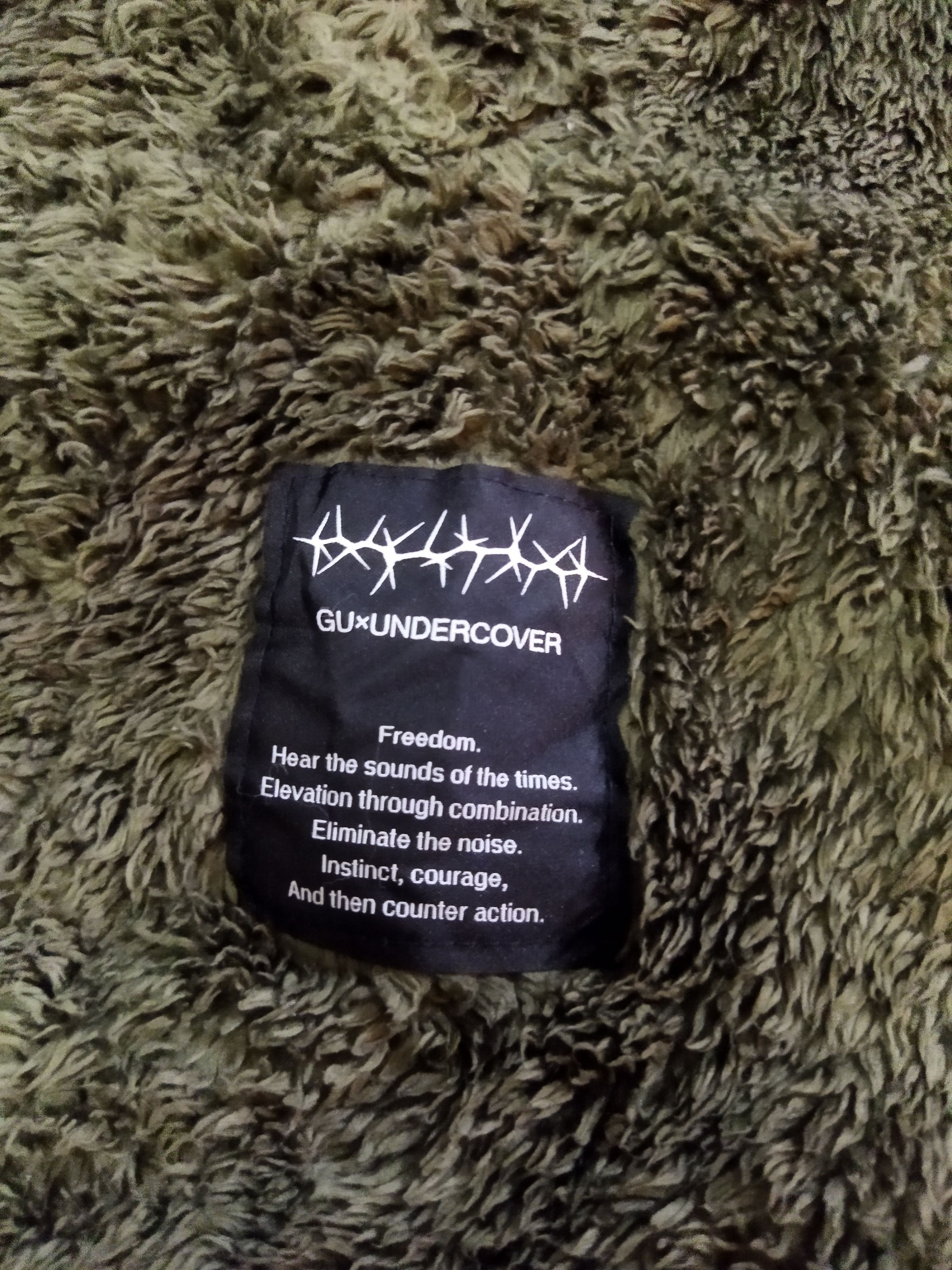 GU × Undercover Gu X Undercover Fleece Jacket Size US XL / EU 56 / 4 - 3 Thumbnail