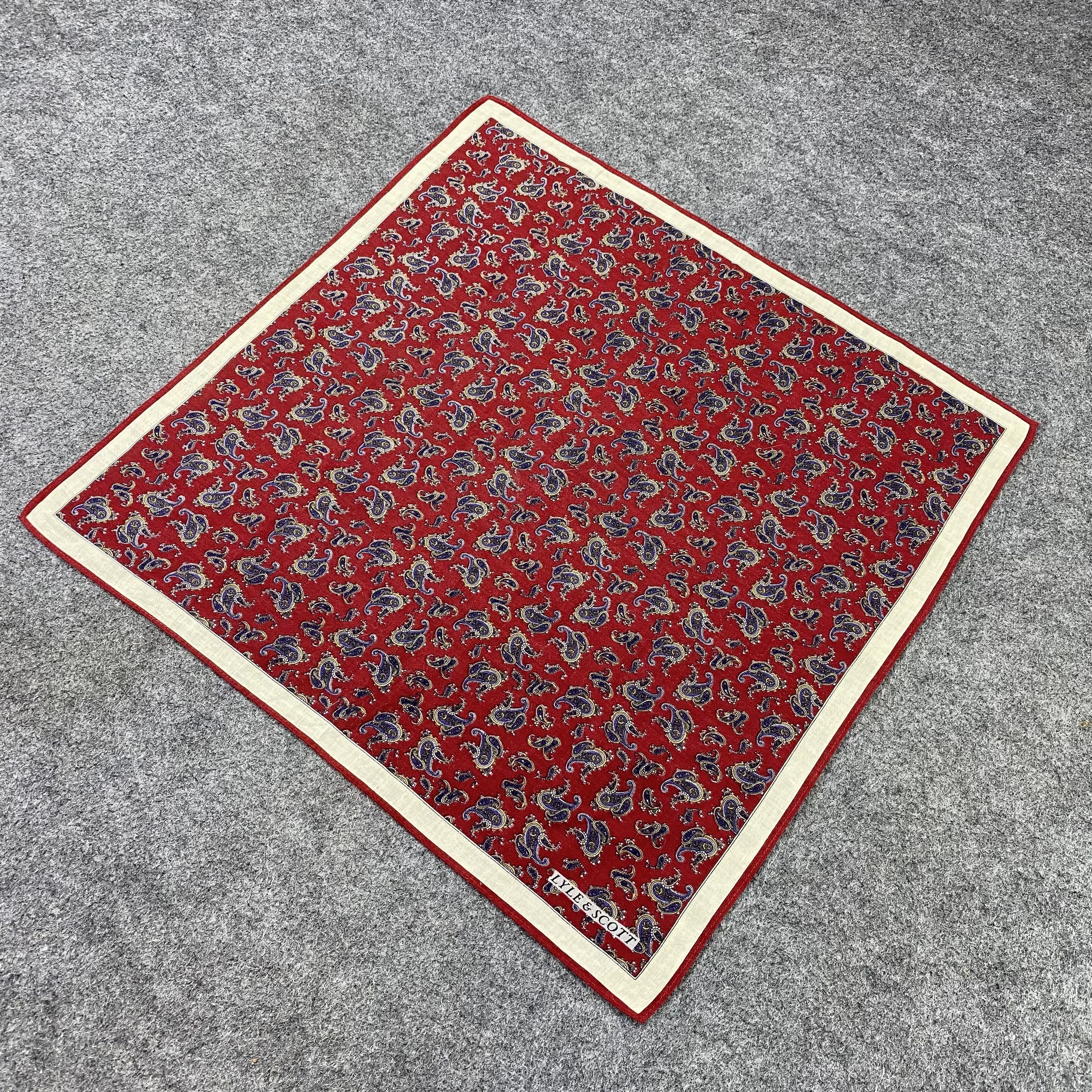 Lyle & Scott Lyle & Scott Handkerchief / Bandana / Neckerchief-B1531 Size ONE SIZE - 4 Thumbnail