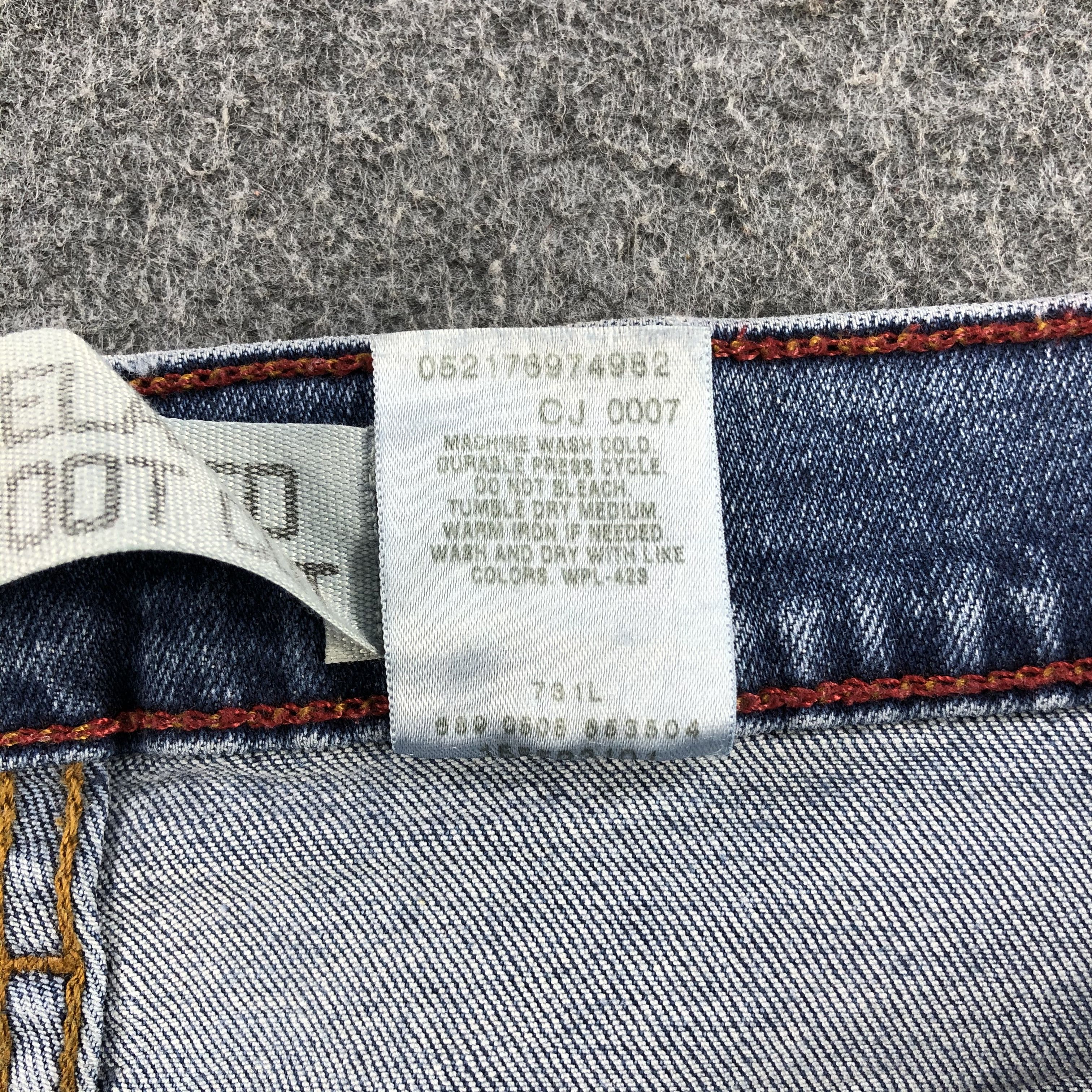 Levi's Vintage Blue Wash Levis 550 Jeans-J1704 Size US 34 / EU 50 - 14 Thumbnail