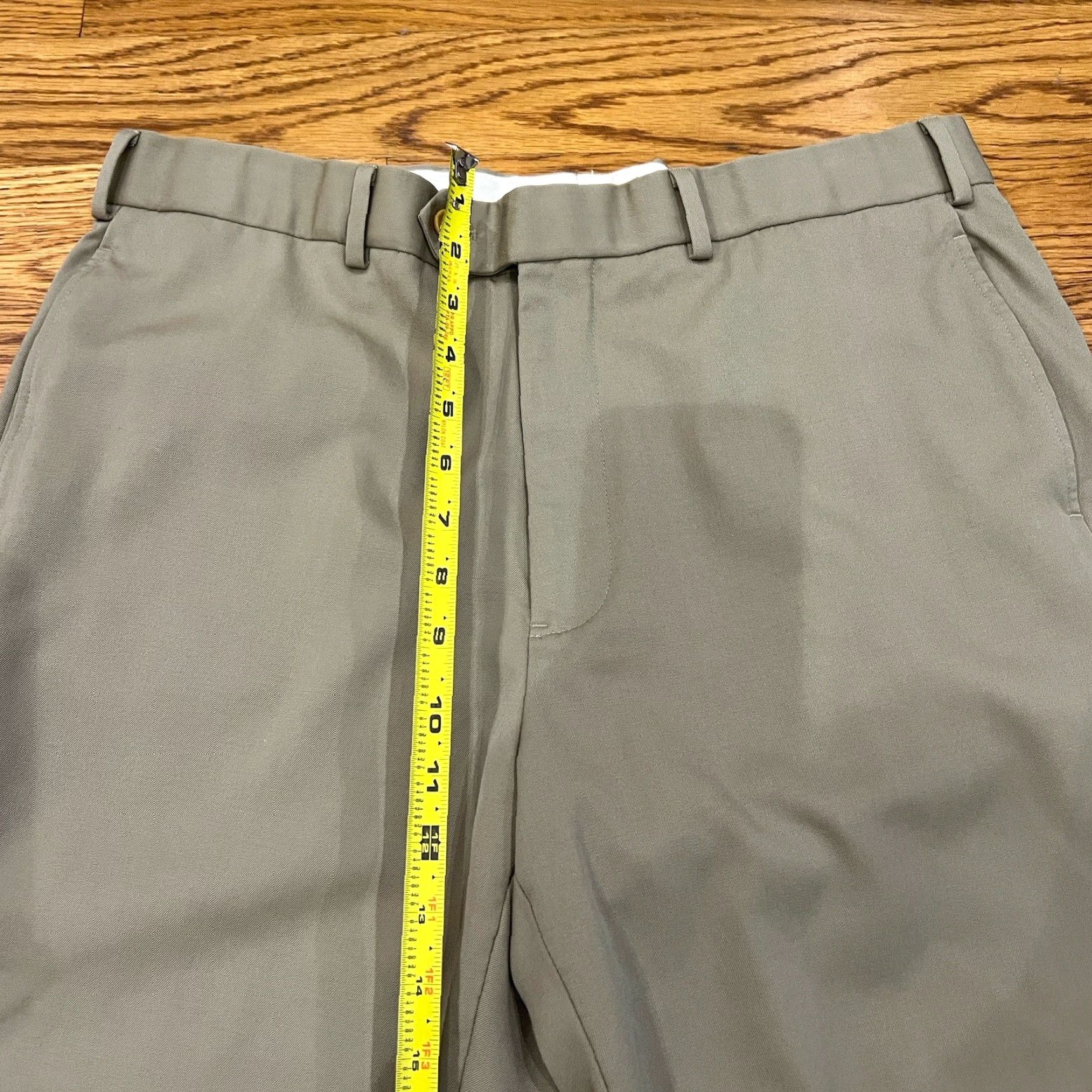 Brooks Brothers Brooks Brothers Mens Dress Pants Madison Fit Size 38 x 31 Wool Brown Formal Business Shoes Size US 38 / EU 54 - 3 Thumbnail