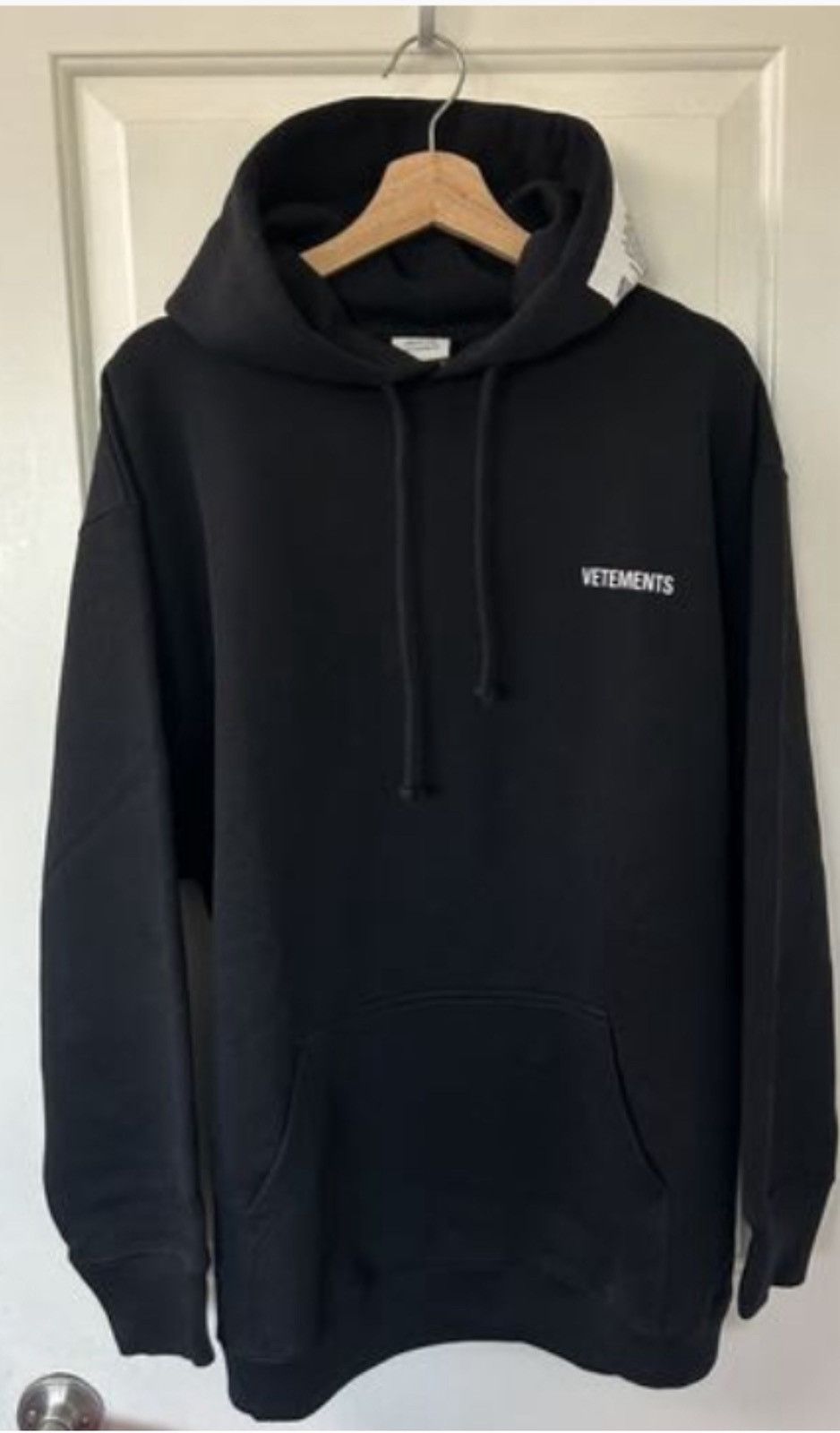 Vetements SS22 Vetements Translation Label Side Tag Logo