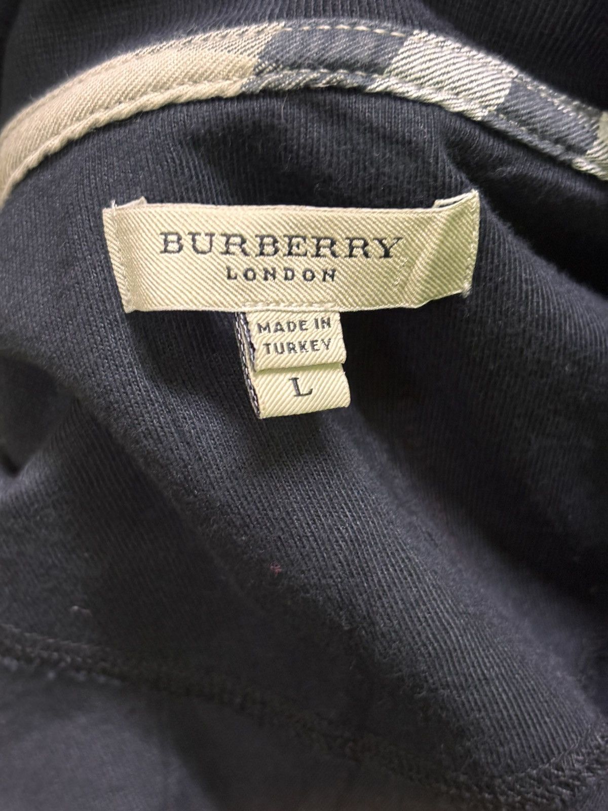 Burberry Vintage Burberry Long Sleeve Shirt Size US L / EU 52-54 / 3 - 14 Thumbnail