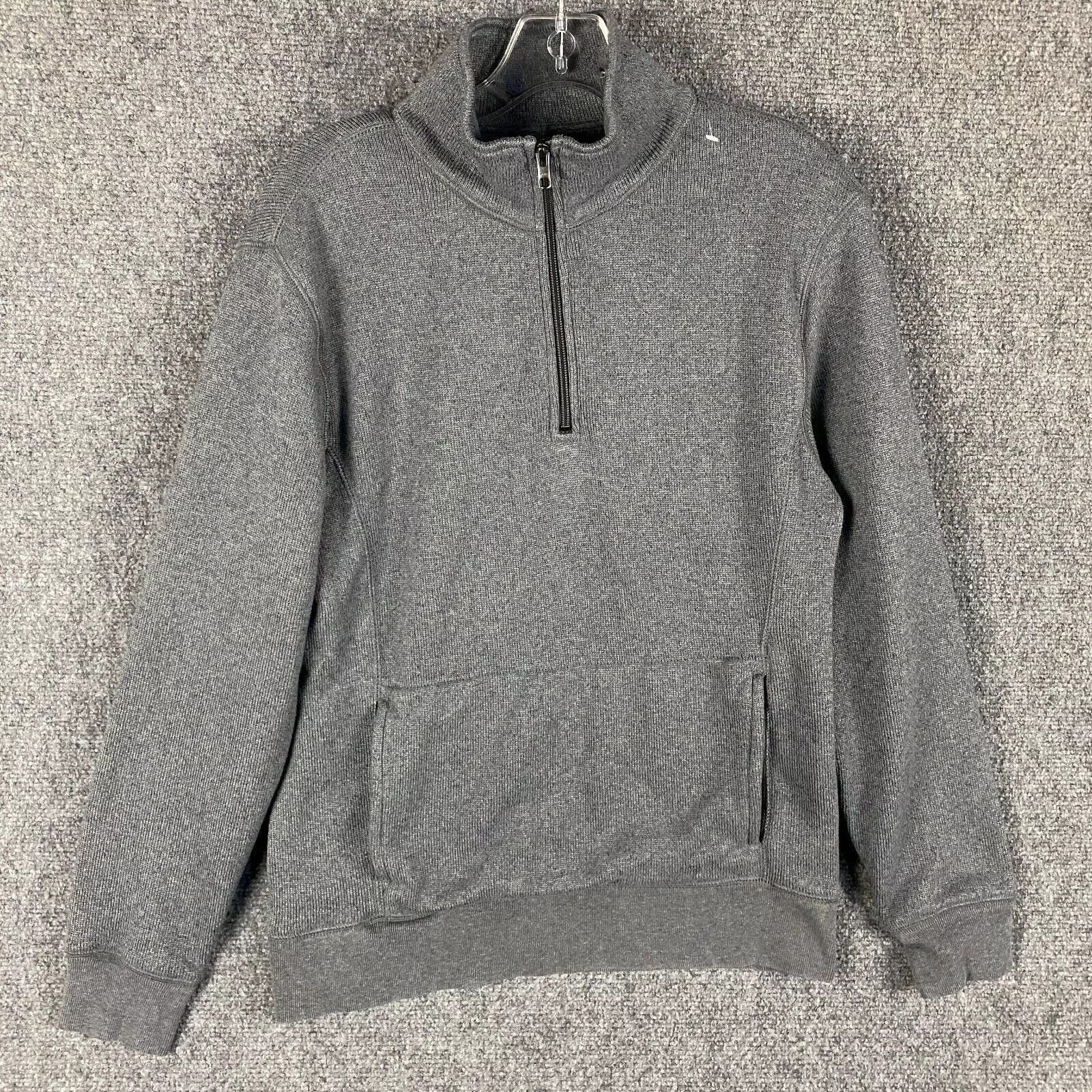J.Crew J Crew 1/4 Zip Pullover Men's Small Sweater Gray Mock Neck Size US S / EU 44-46 / 1 - 1 Thumbnail