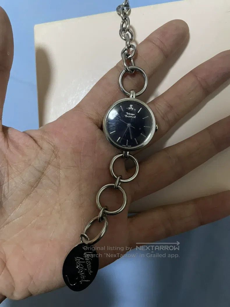 Vivienne Westwood Vivienne Westwood Saturn bracelet pendant metal round plat Size ONE SIZE - 1 Thumbnail