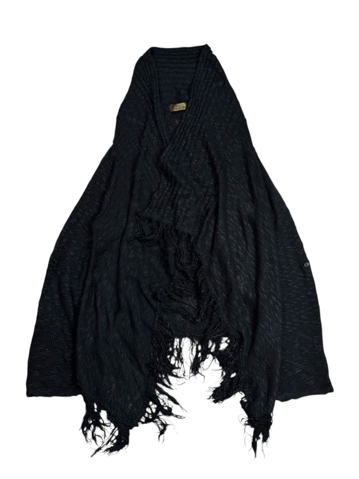 GOA Archive GOA - Vkei Style Fringe Outer Knitted Cardiga Size US M / EU 48-50 / 2 - 1 Thumbnail