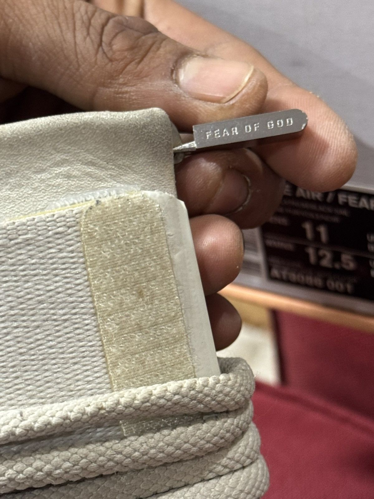 Fear of God × Nike Air Fear Of God SA 1 'Light Bone’ Size US 11 / EU 44 - 10 Thumbnail
