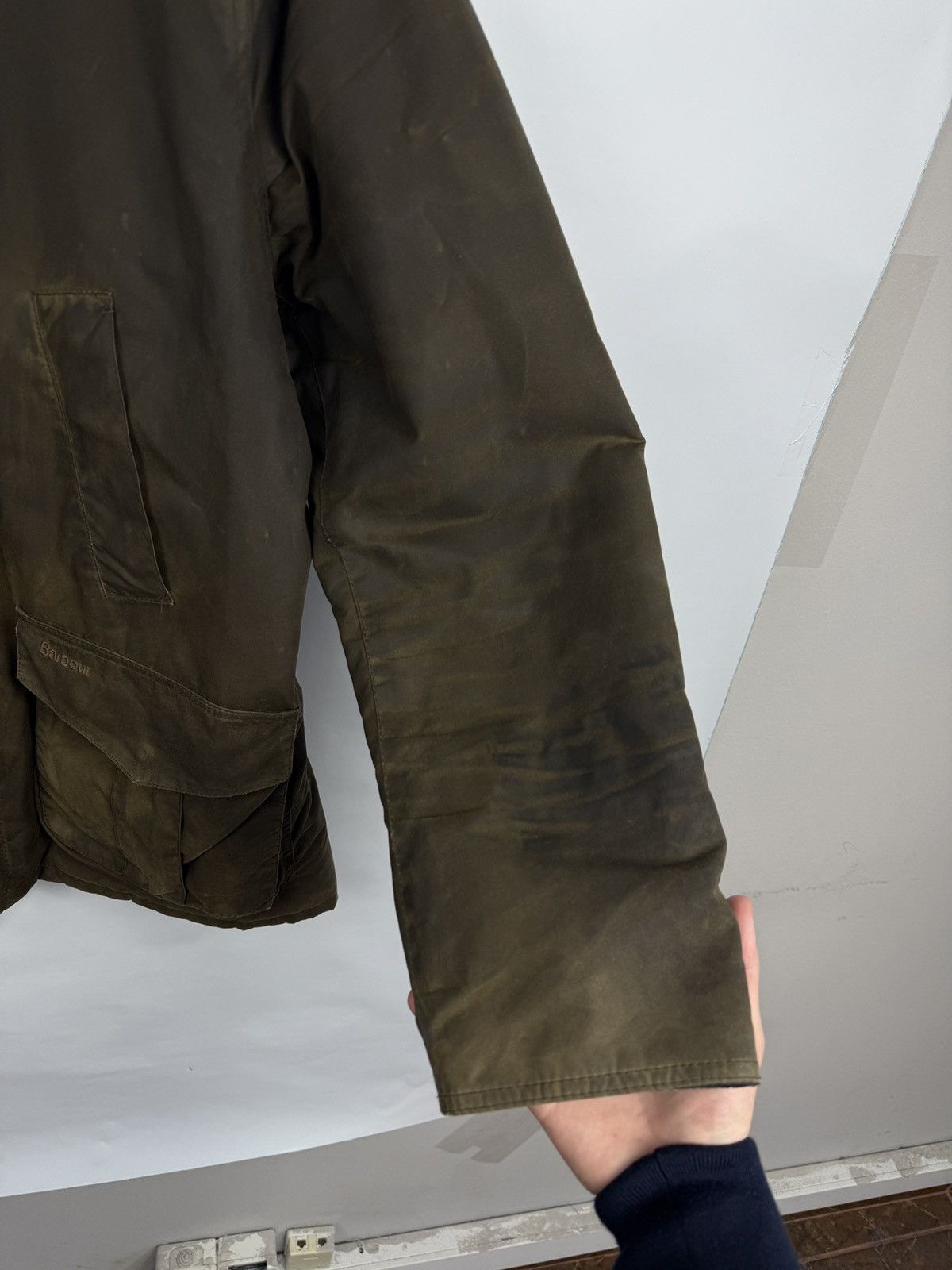 Barbour × Noah 🇬🇧 Barbour Hereford Wax Jacket Rare Retro Size US M / EU 48-50 / 2 - 18 Thumbnail