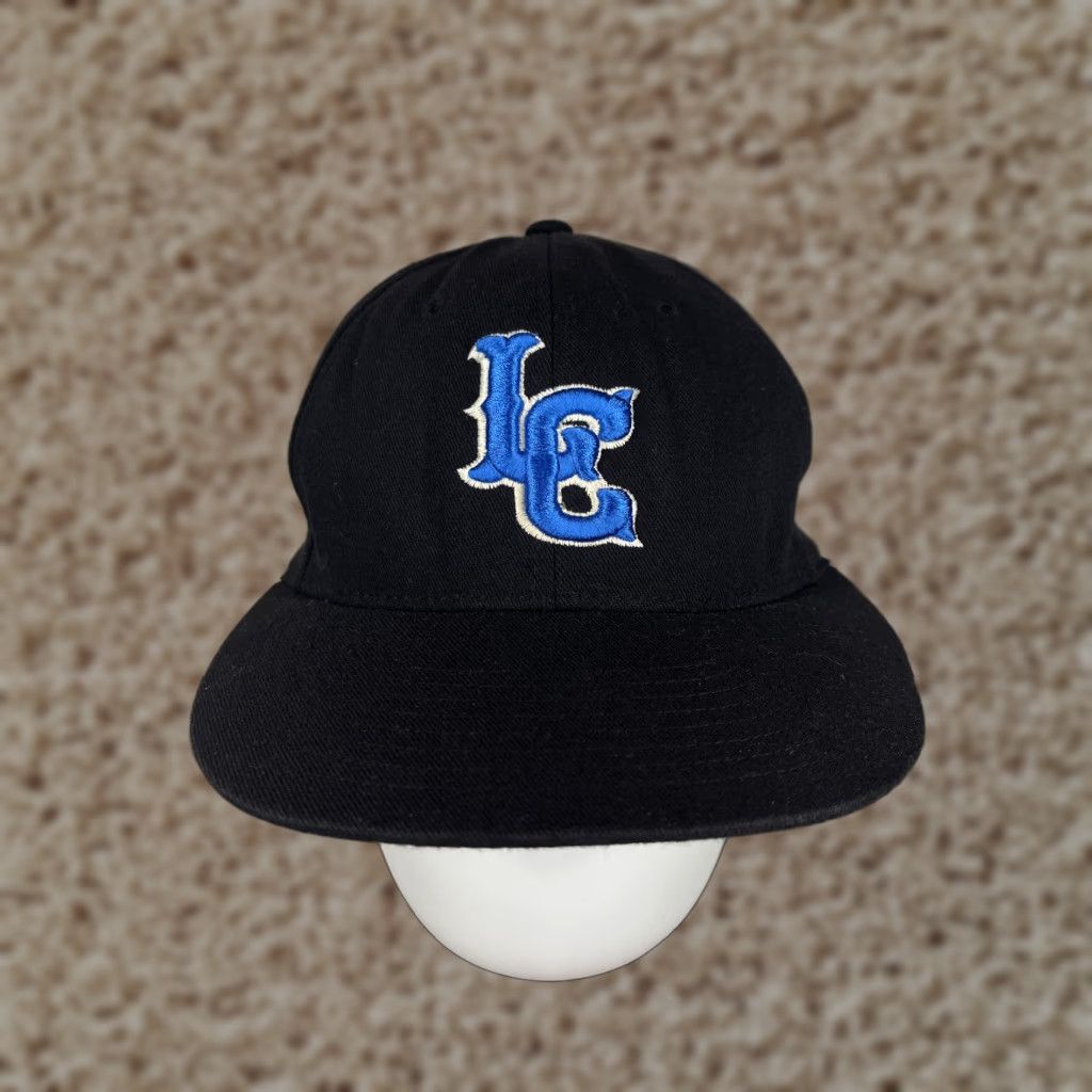 Vintage Lancers Hat Cap Pacific Headwear Baseball Cap 7 3/8 Black Poly Blend Men Adult Logo Twill Casual Vintage? No Size ONE SIZE - 1 Thumbnail