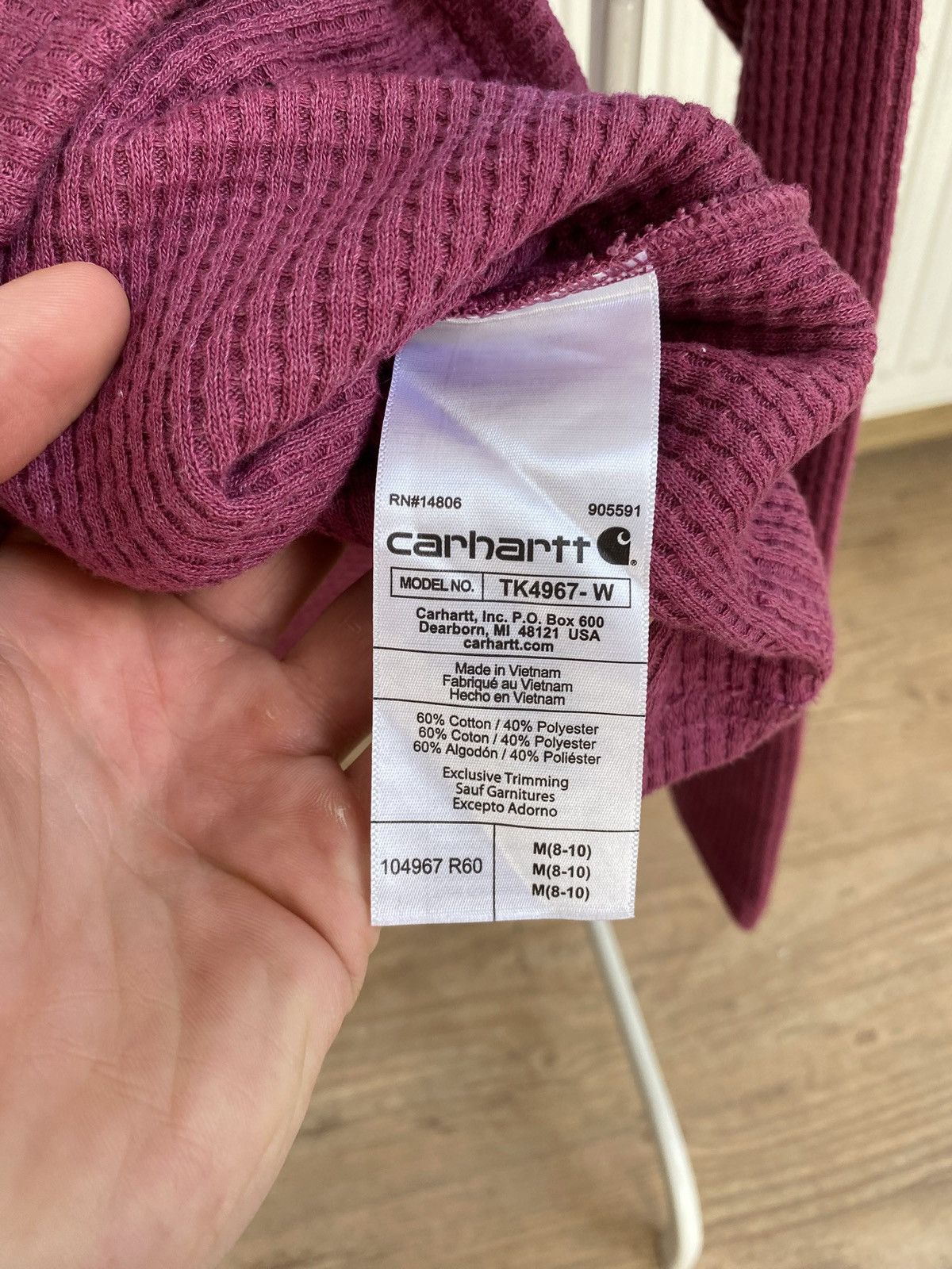 Carhartt × Vintage CARHARTT RELAXED FIT HEAVYWEIGHT HOODIE Size M / US 6-8 / IT 42-44 - 4 Thumbnail