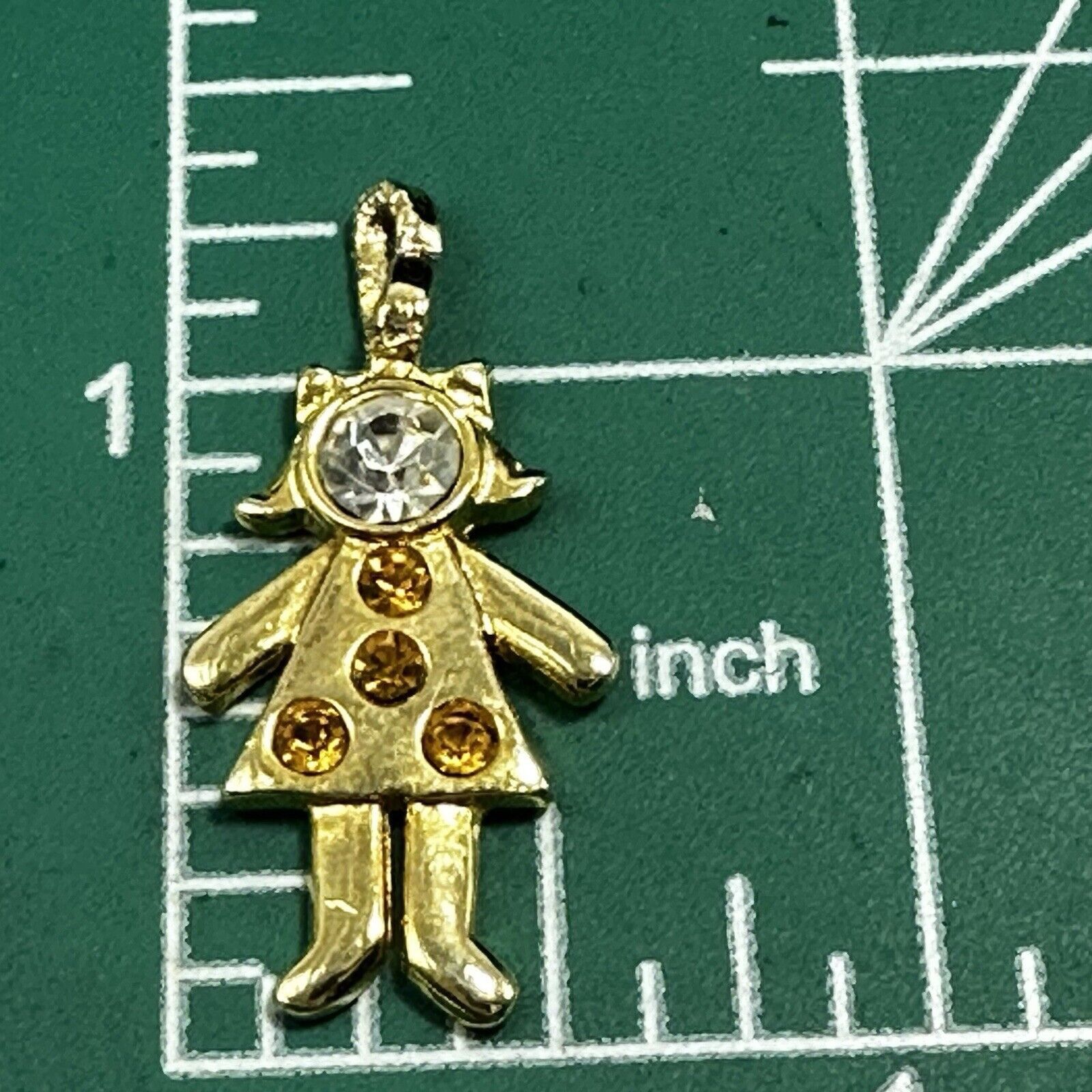 Swarovski Birthstone November Topaz Swarovski Crystal NEW Bunch Charm Size ONE SIZE - 4 Thumbnail
