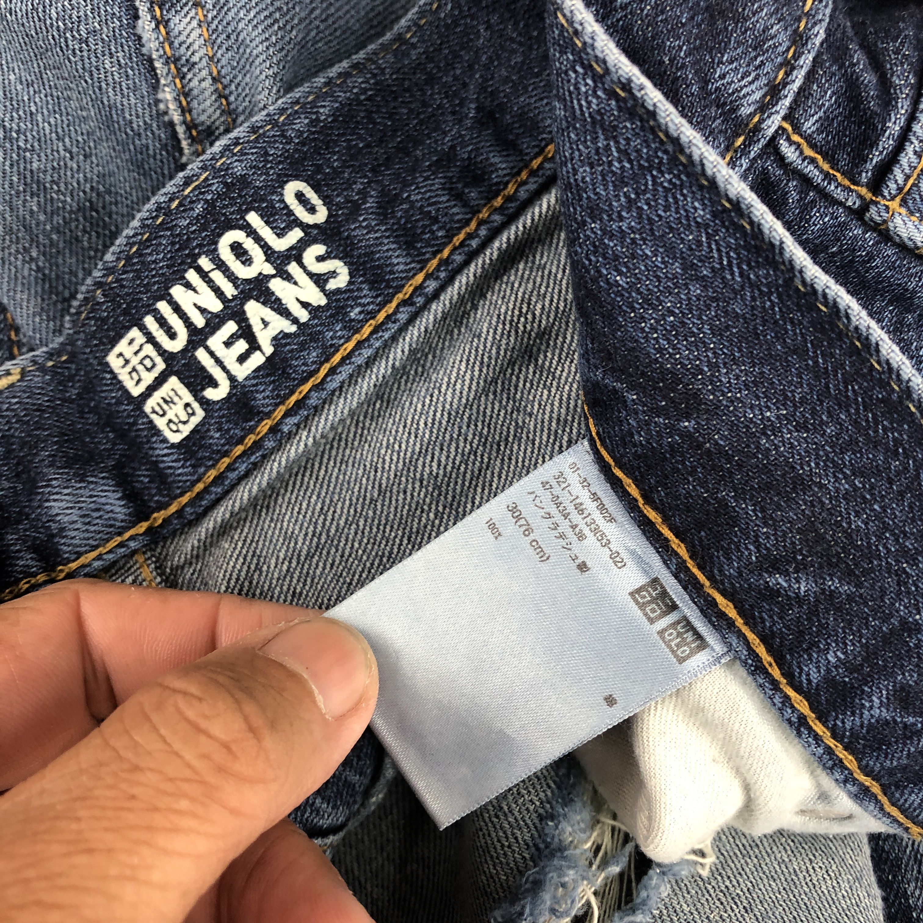 Japanese Brand Vintage Japanese Selvedge Jeans Y2K Harajuku Redline Deniim Size US 30 / EU 46 - 7 Thumbnail