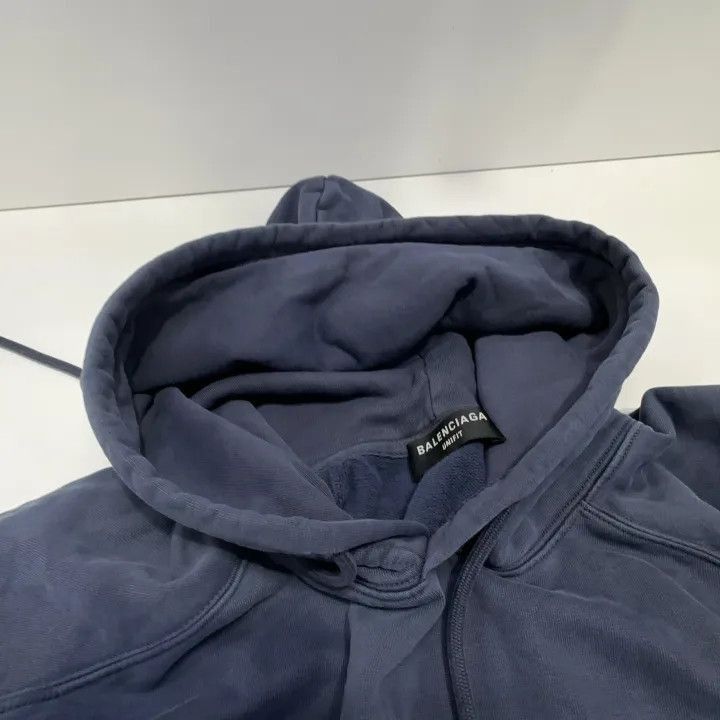 Balenciaga Balenciaga Balenciaga Logo Print Oversized Hoodie -2507 Size US M / EU 48-50 / 2 - 3 Thumbnail