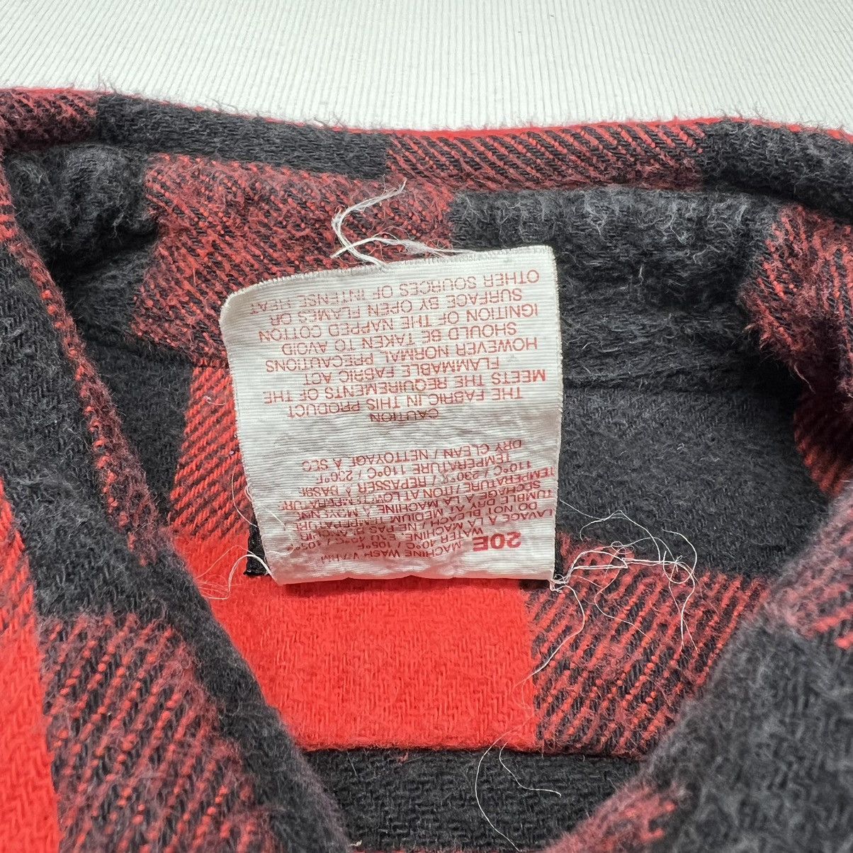 Vintage VTG Codet Flannel Shirt Red Plaid Buffalo Button Up Pocket Size US L / EU 52-54 / 3 - 6 Thumbnail