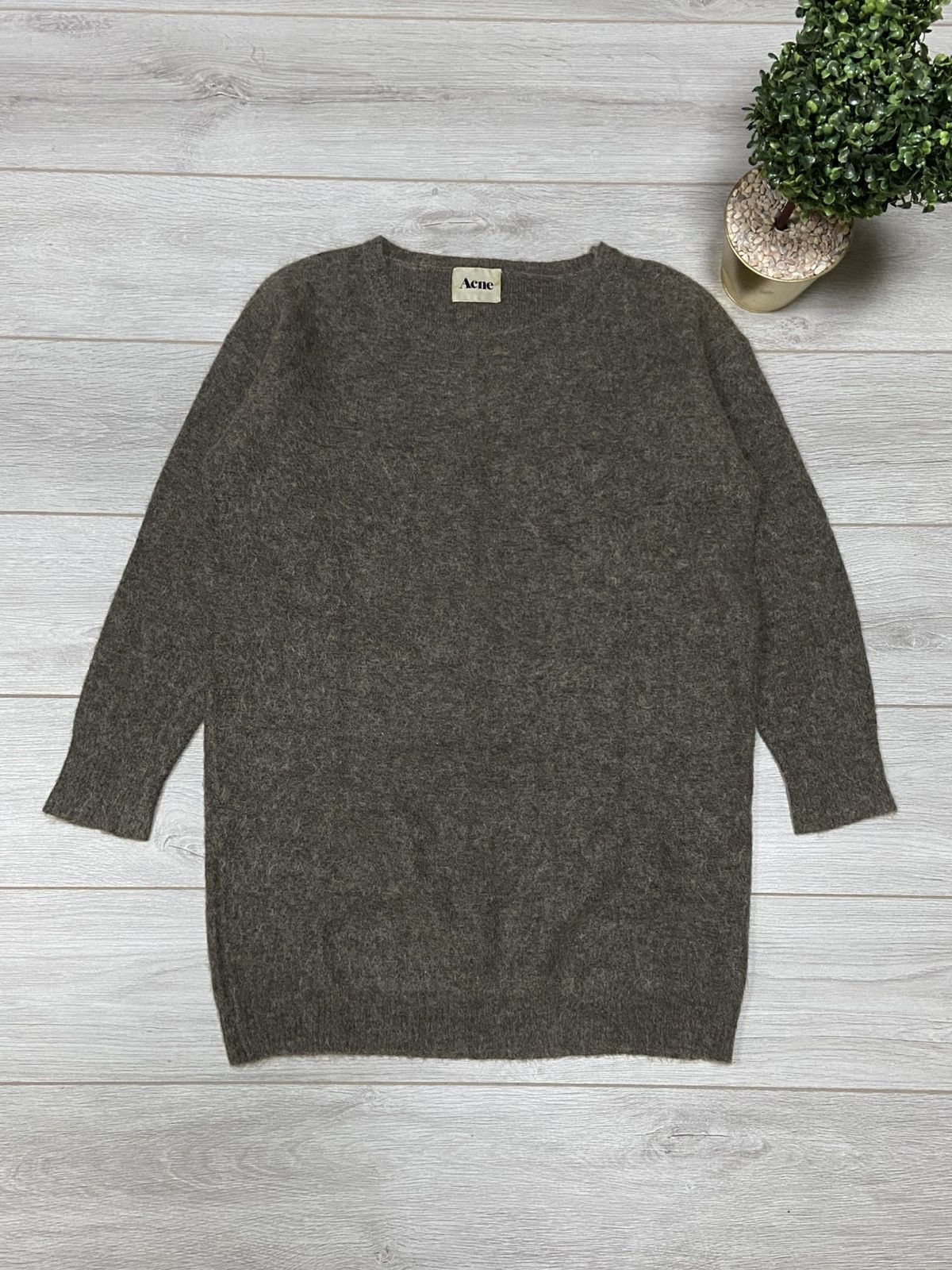 Acne Studios × Vintage Acne Studios wham mohair luxury wool sweater dress Size S / US 4 / IT 40 - 1 Thumbnail