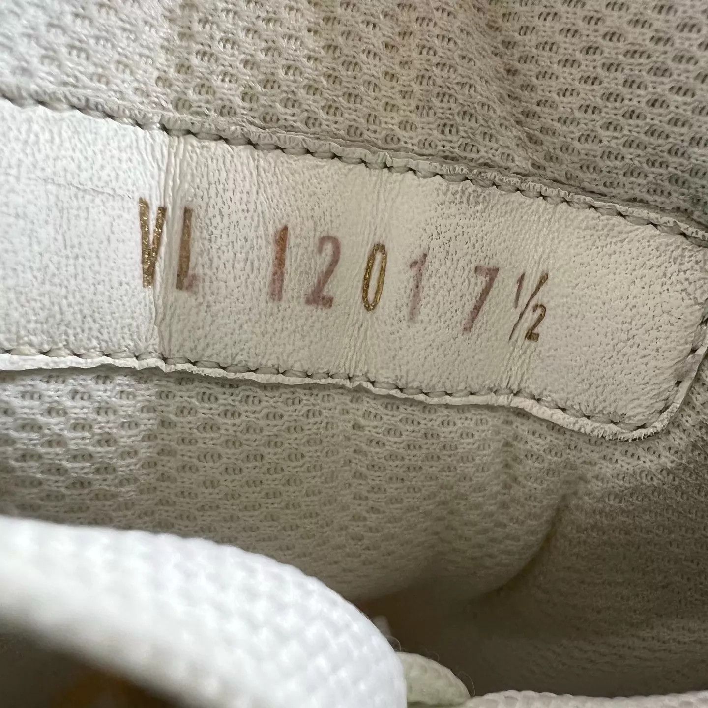 Louis Vuitton LV Trainer White Green Denim 7.5/41.5 New Size US 8.5 / EU 41-42 - 6 Thumbnail