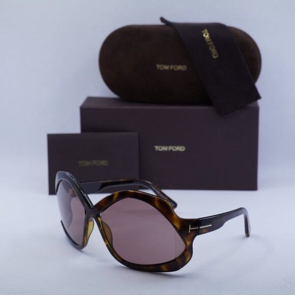 Tom Ford New Tom Ford Cheyenne FT0903 52E Sunglasses - Lowest price! Size ONE SIZE - 11 Thumbnail