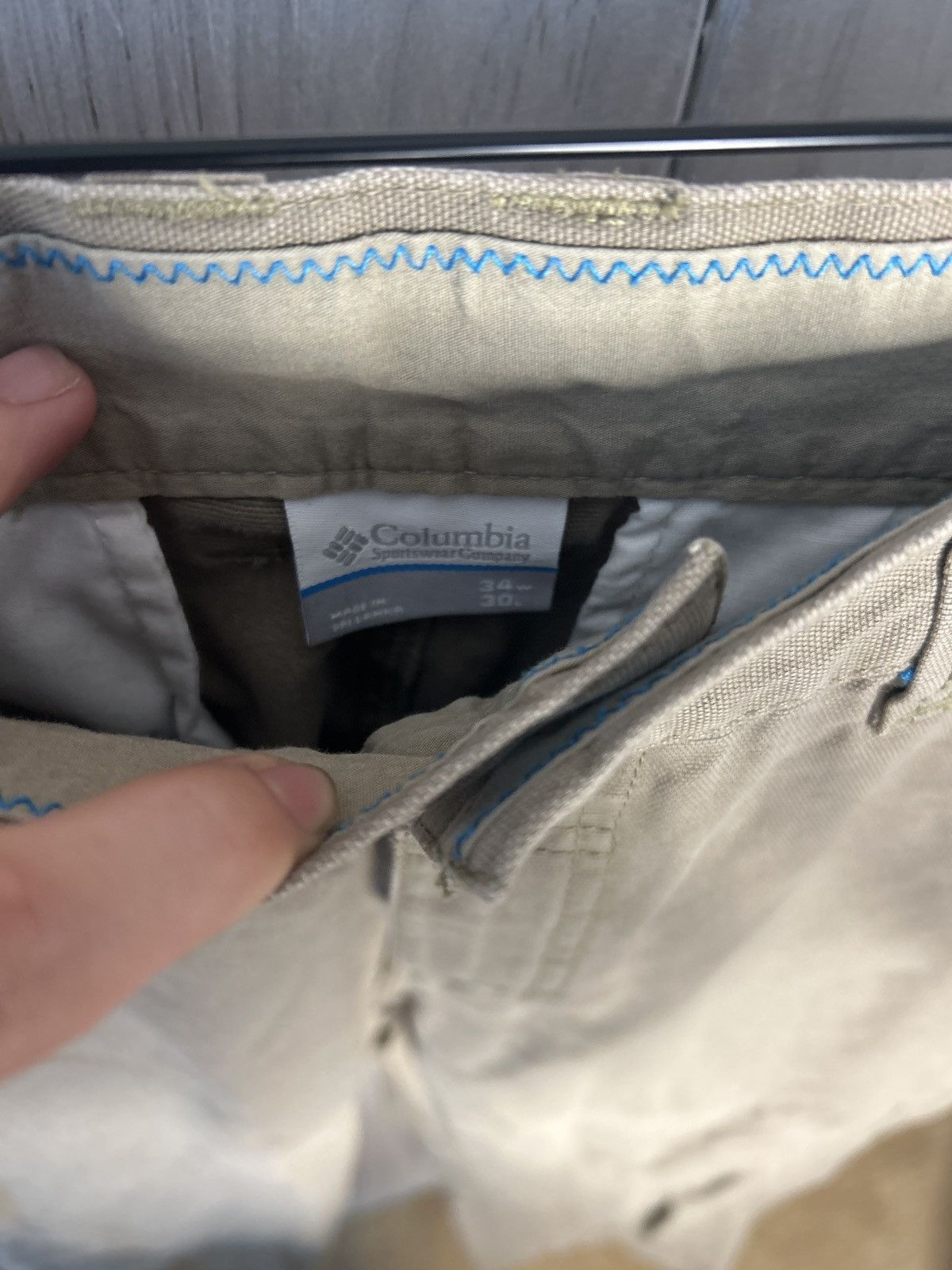 Columbia × Vintage Vintage Columbia Khakis Size US 34 / EU 50 - 3 Thumbnail