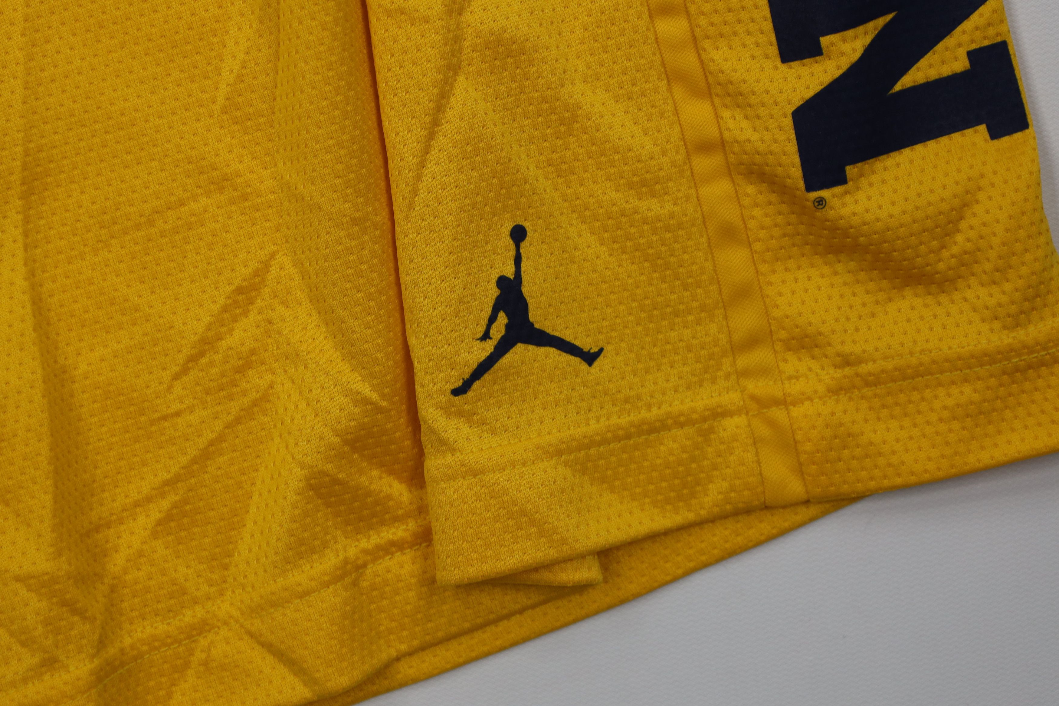 Nike Nike Air Jordan University of Michigan Basketball Shorts Size US 36 / EU 52 - 5 Thumbnail