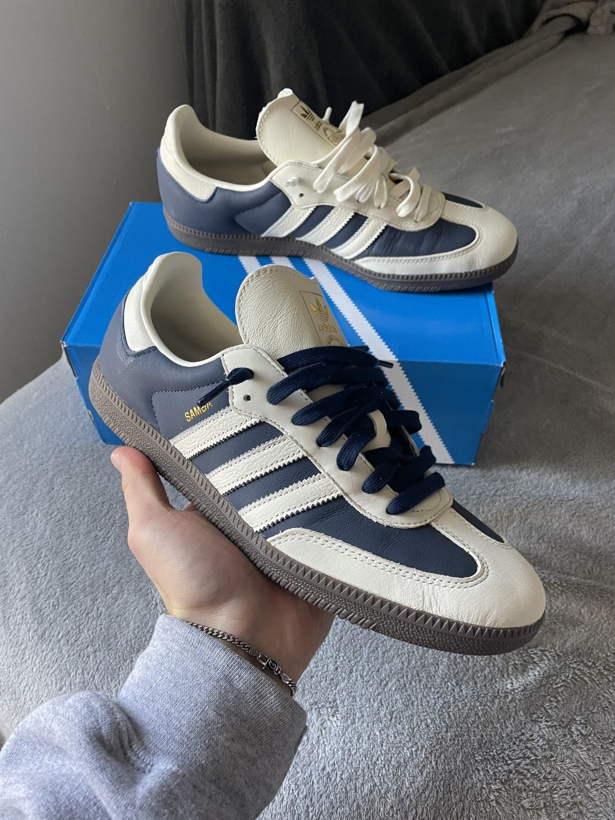 2024 Wmns Samba OG 'Night indigo crew white'
