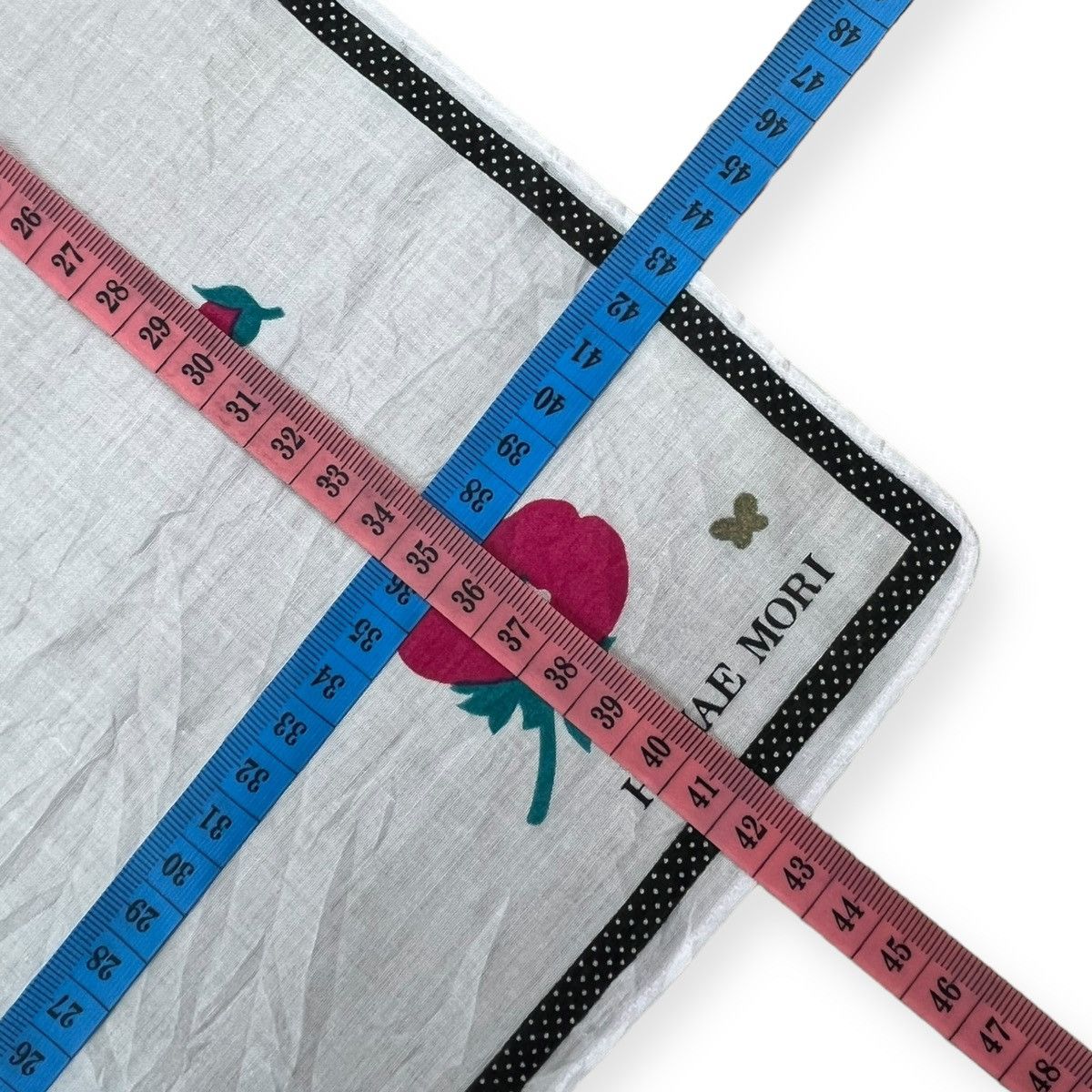 Hanae Mori Hanae Mori Handkerchief Neckerchief Bandana Pocketsquare Size ONE SIZE - 4 Thumbnail