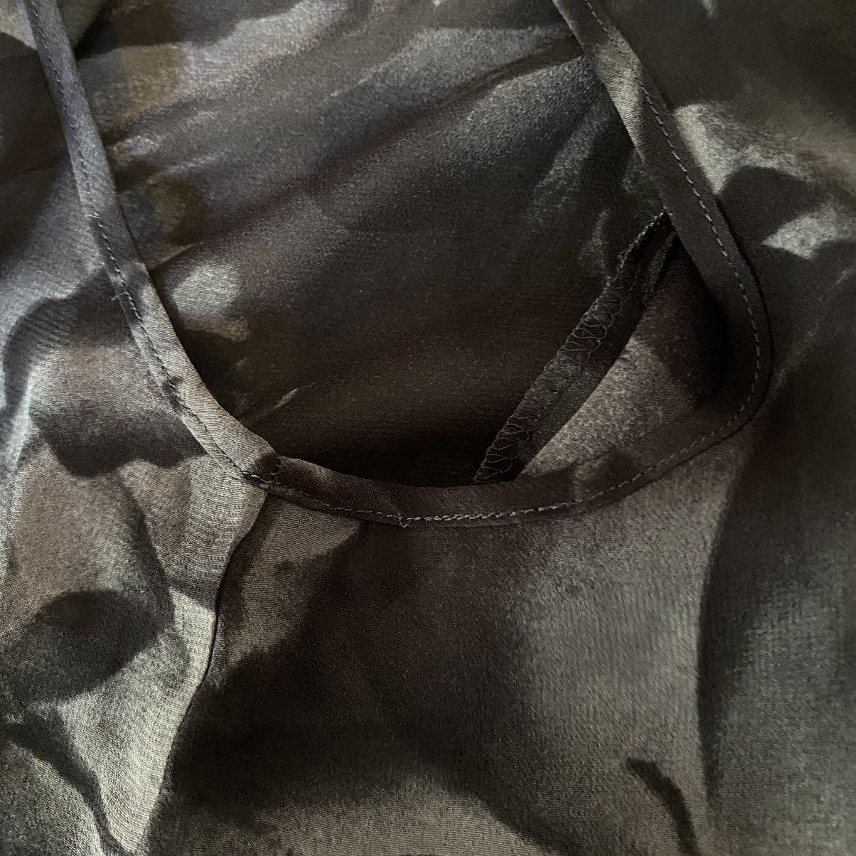 Givenchy GIVENCHY Transparent Gray Floral Sleeveless Blouse Size M / US 6-8 / IT 42-44 - 21 Thumbnail