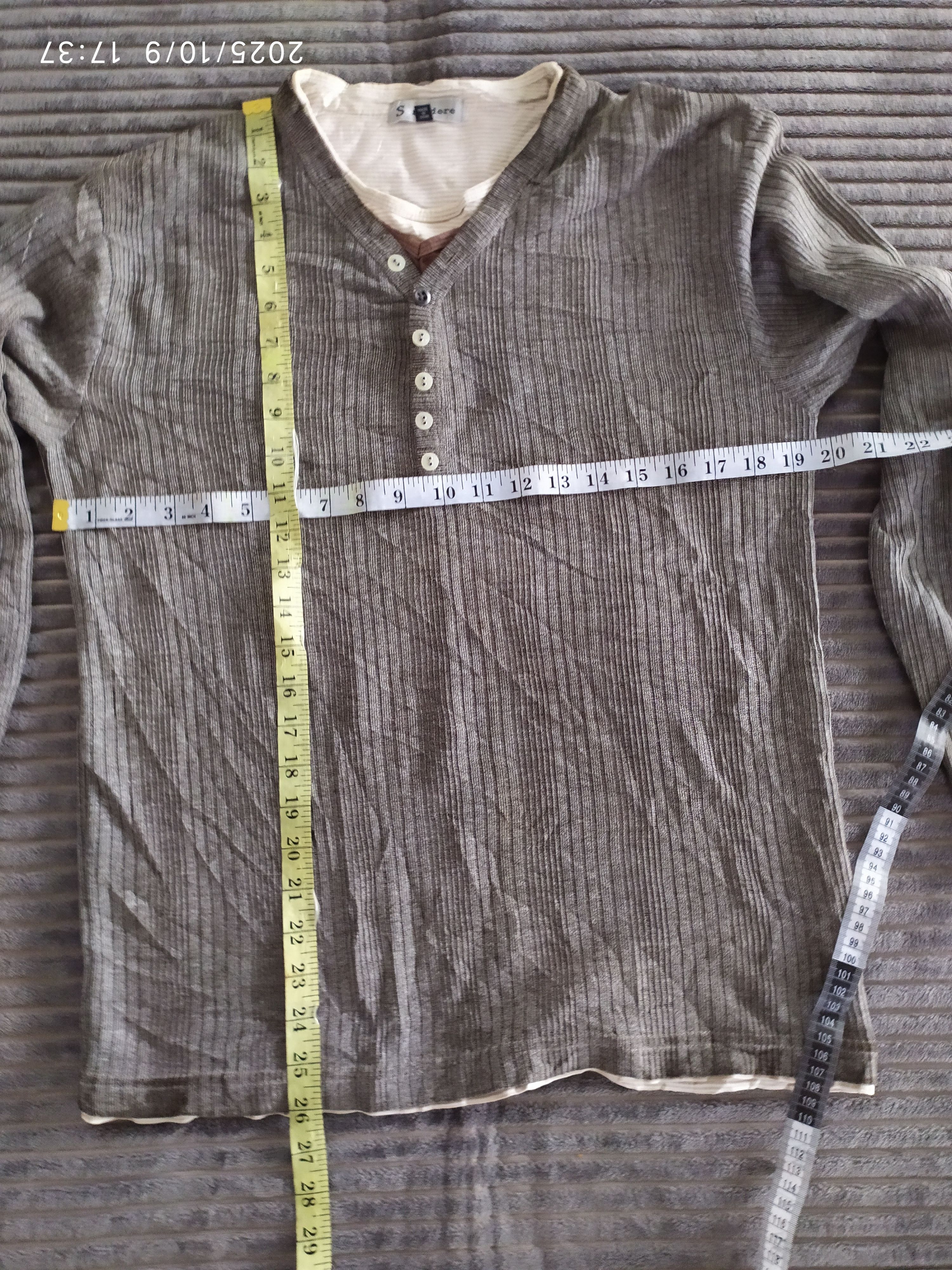 If Six Was Nine Japanese Sorridere Double Layer Long sleeve Size US M / EU 48-50 / 2 - 8 Thumbnail