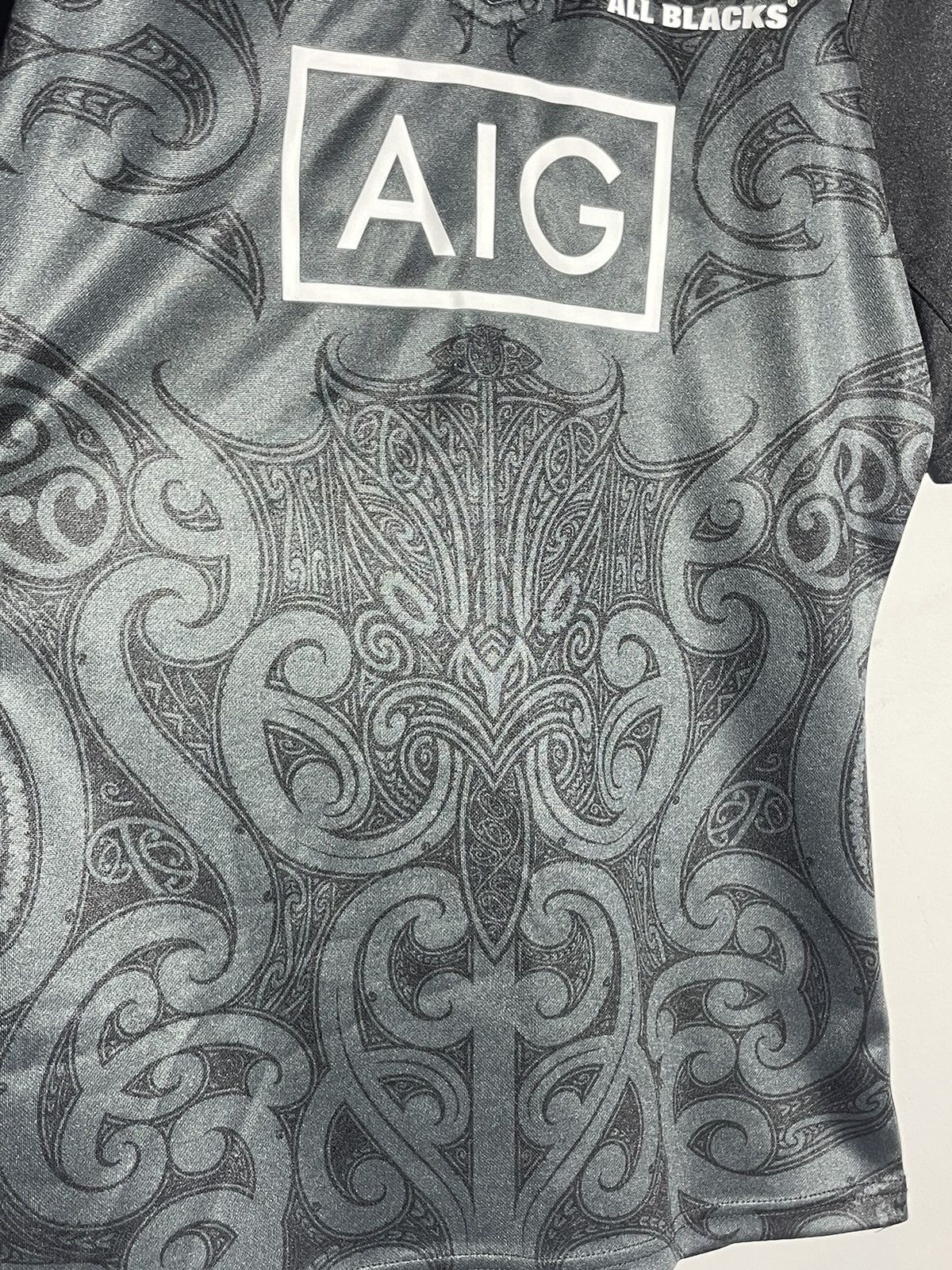 Adidas All Black New Zealand Adidas Maori Rugby Jersey Size US S / EU 44-46 / 1 - 6 Thumbnail