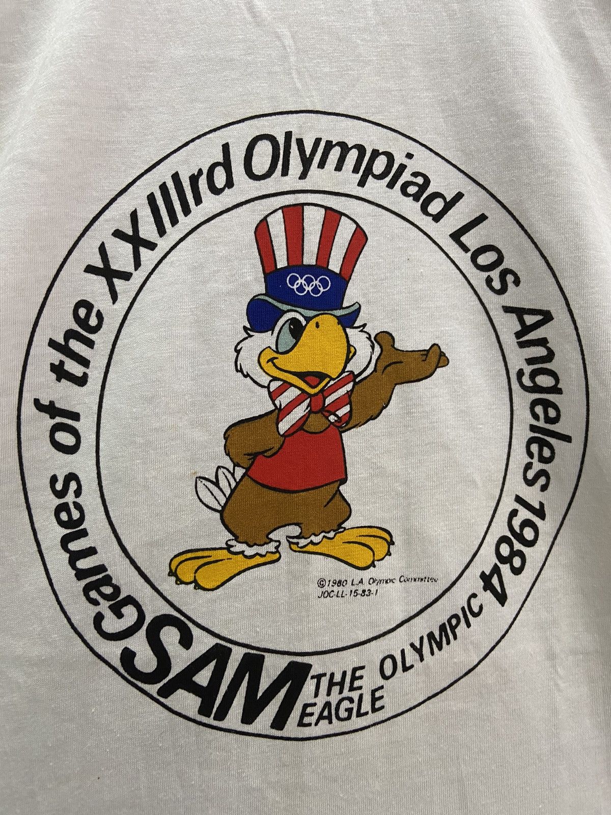 USA Olympics VINTAGE OLYMPICS 1984 EAGLE LOS ANGELES TEE SHIRT Size US M / EU 48-50 / 2 - 3 Thumbnail