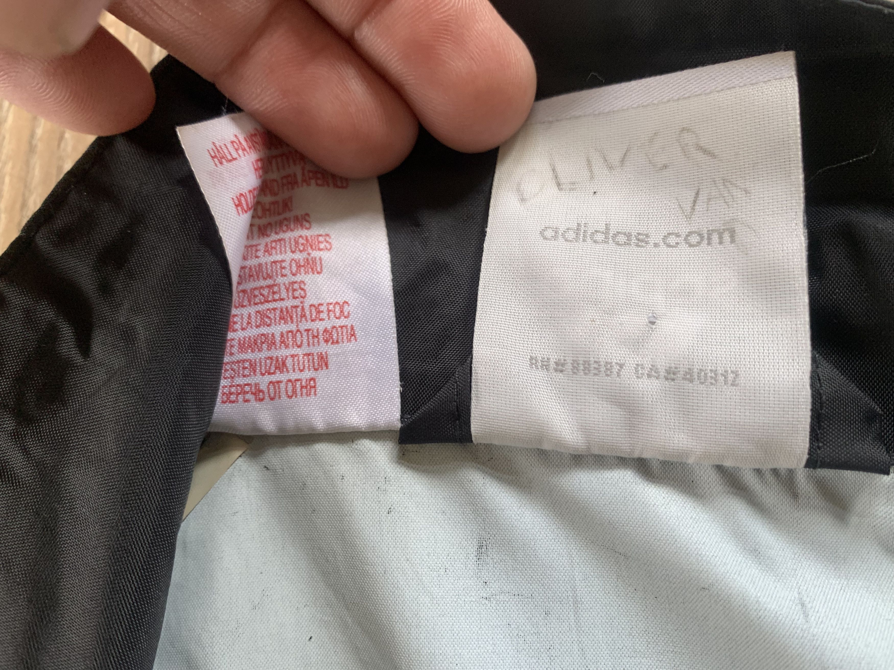 Adidas Youth Vintage Adidas Black Waterproof Rain Jacket Size US XXS / EU 40 - 7 Thumbnail