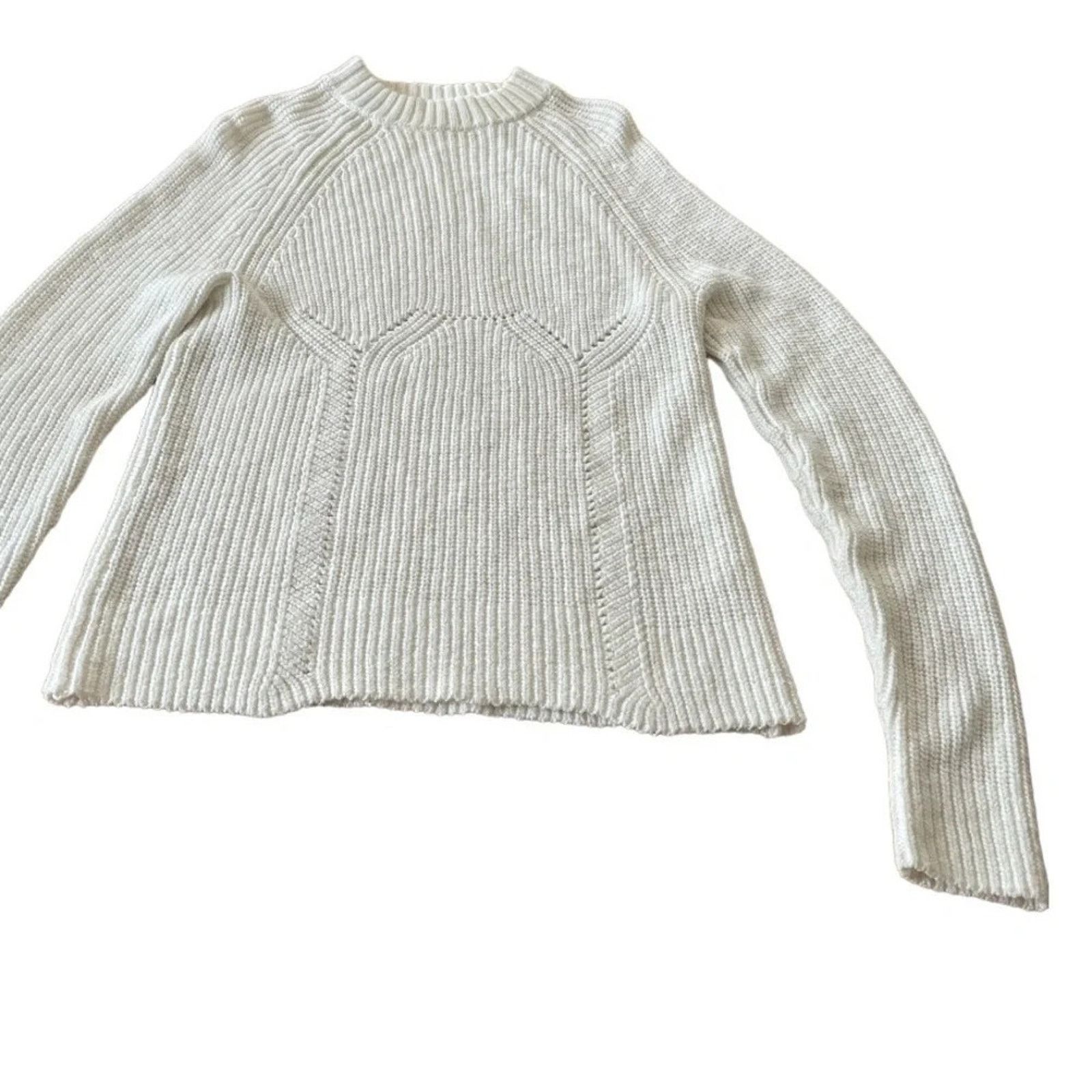 GRLFRND GRLFRND Jovany turtleneck sweater in ivory , size XS. Size XS / US 0-2 / IT 36-38 - 1 Thumbnail