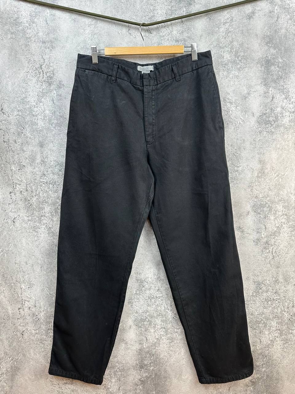 Ermenegildo Zegna Ermenegildo Zegna Sport Black Cotton Chino Trousers Size US 36 / EU 52 - 1 Thumbnail