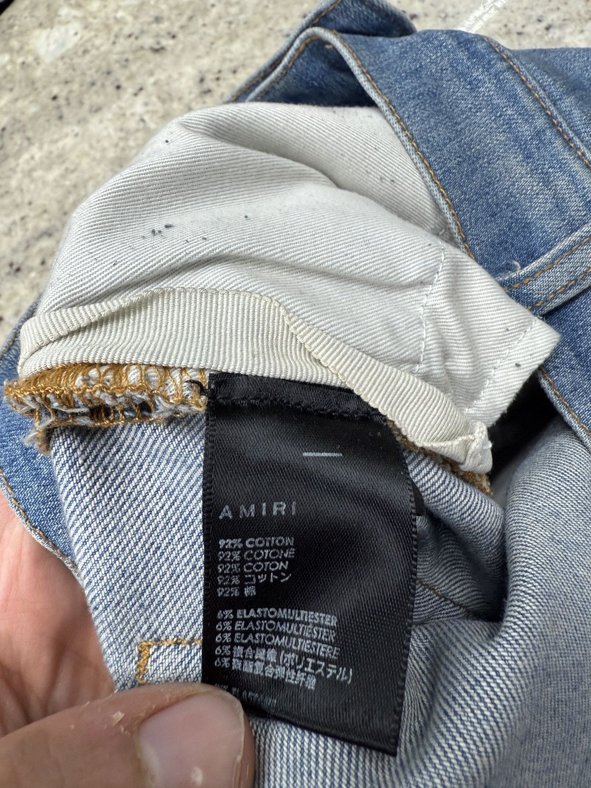 Amiri Amiri MX2 Plaid Jeans Size US 33 - 11 Thumbnail