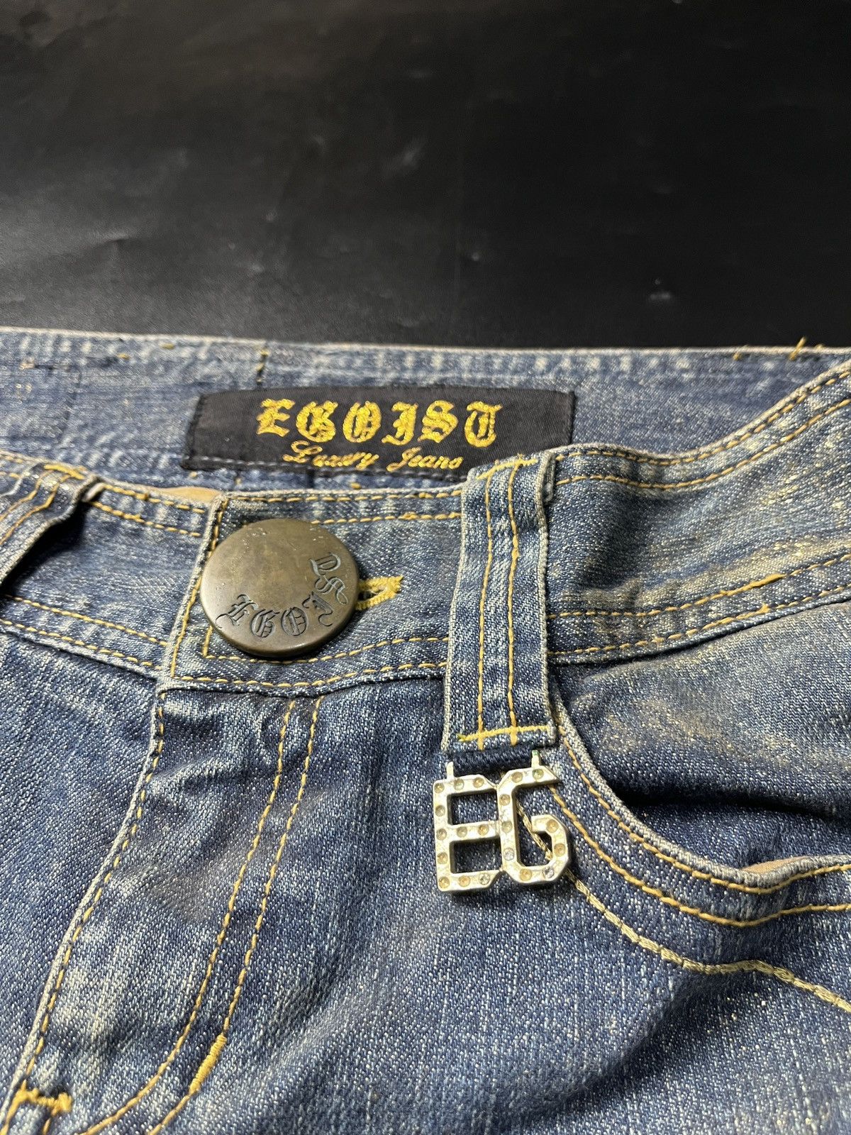 Other 1990s Egoist Big Flare Jeans Size US 28 / EU 44 - 8 Thumbnail