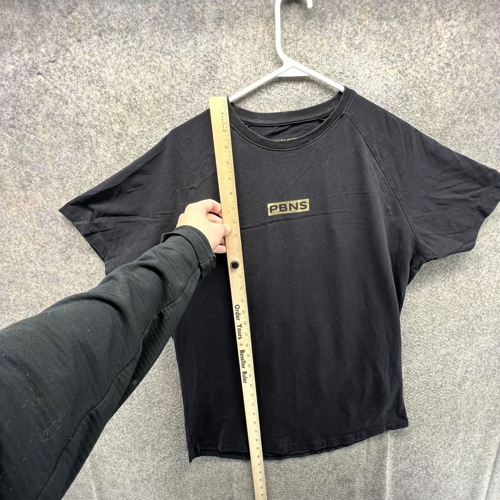 Vintage Alphalete Shirt Mens Large Black PBNS Performance Short Sleeve Athletic Tee Size US L / EU 52-54 / 3 - 4 Thumbnail