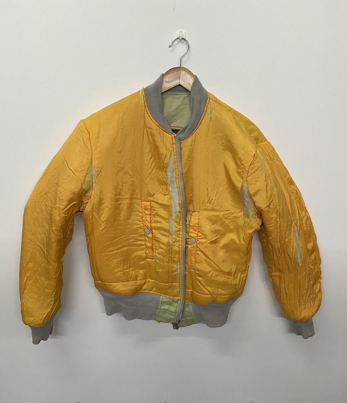 Vintage Vintage Distressed Jacket Flyer MA-1 Bomber Jacket Size US S / EU 44-46 / 1 - 14 Thumbnail