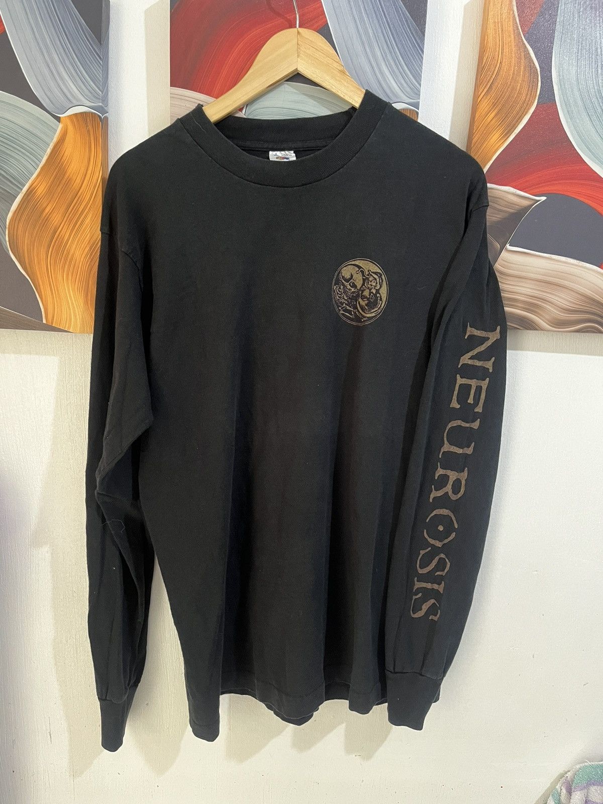 Band Tees × Fruit Of The Loom NEUROSIS ENEMY OF THE SUN LONGSLEEVES SHIRT Size US L / EU 52-54 / 3 - 1 Thumbnail