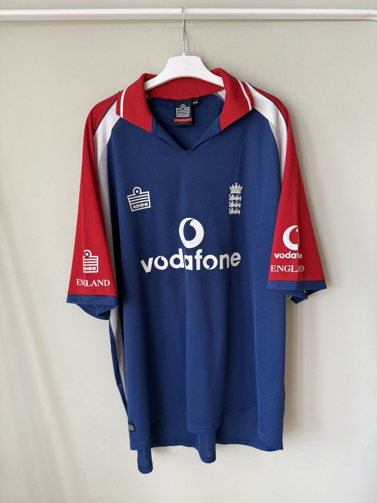 Sports Specialties 2000/2002 Admiral England National team Cricket Jersey Shirt Size US XXL / EU 58 / 5 - 1 Thumbnail