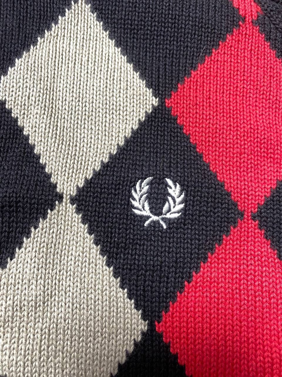 Fred Perry Fred Perry Zip Up Cardigan Size US XL / EU 56 / 4 - 4 Thumbnail